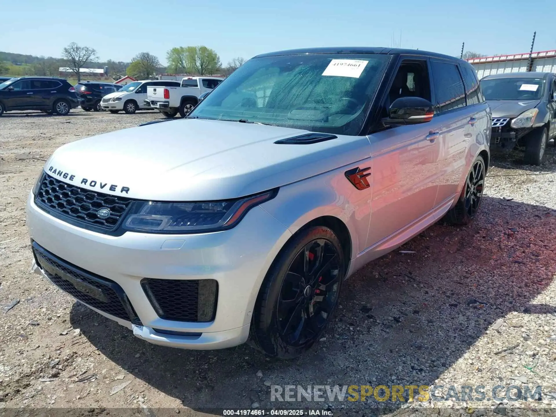2 fotografías del automóvil dañado SALWR2SE6LA708393 LAND ROVER RANGE ROVER SPORT 2020