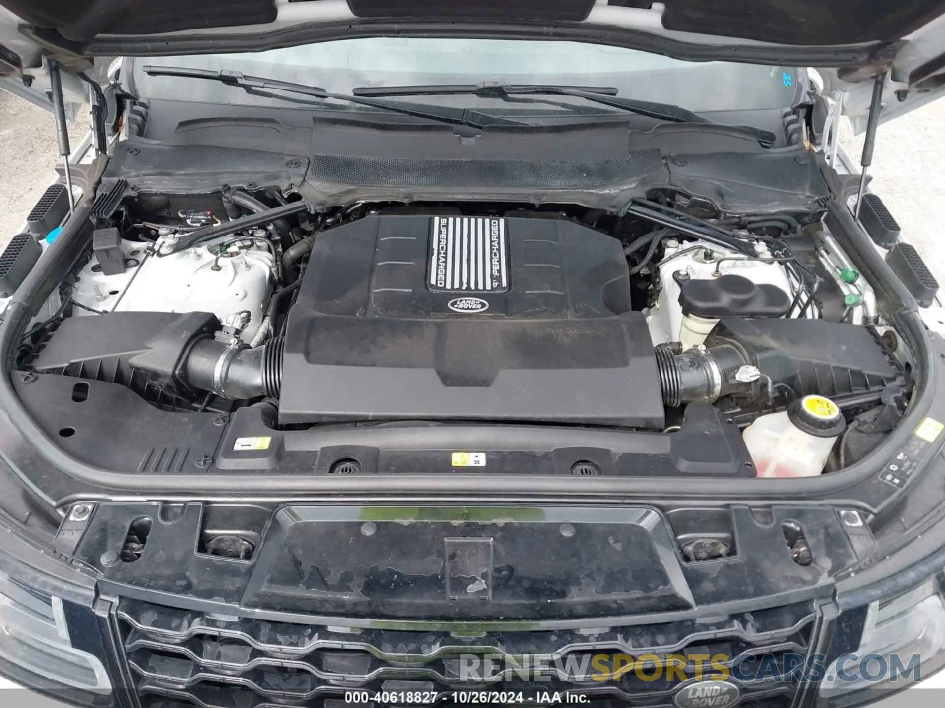 10 fotografías del automóvil dañado SALWR2SE7LA894980 LAND ROVER RANGE ROVER SPORT 2020
