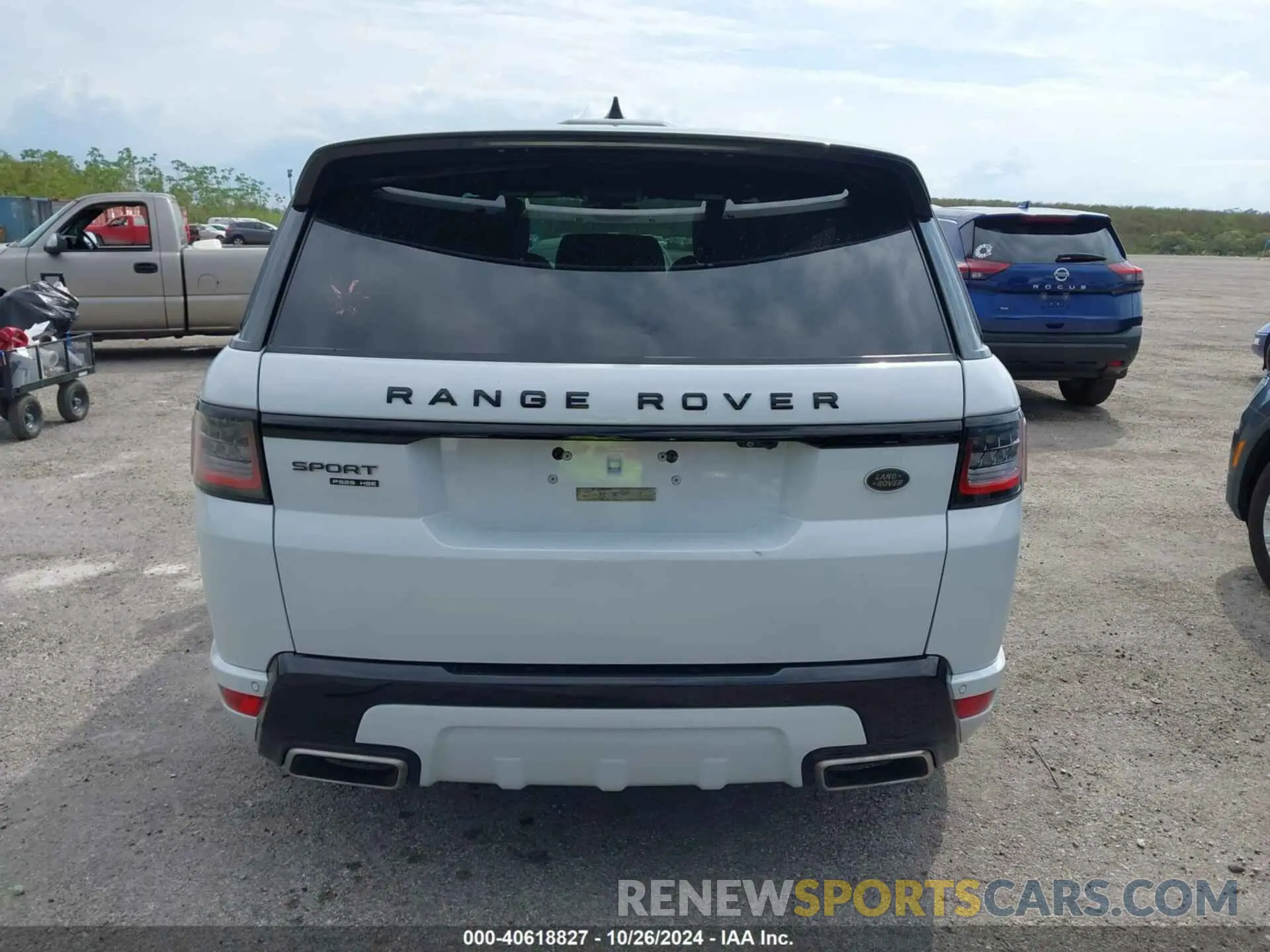 16 fotografías del automóvil dañado SALWR2SE7LA894980 LAND ROVER RANGE ROVER SPORT 2020