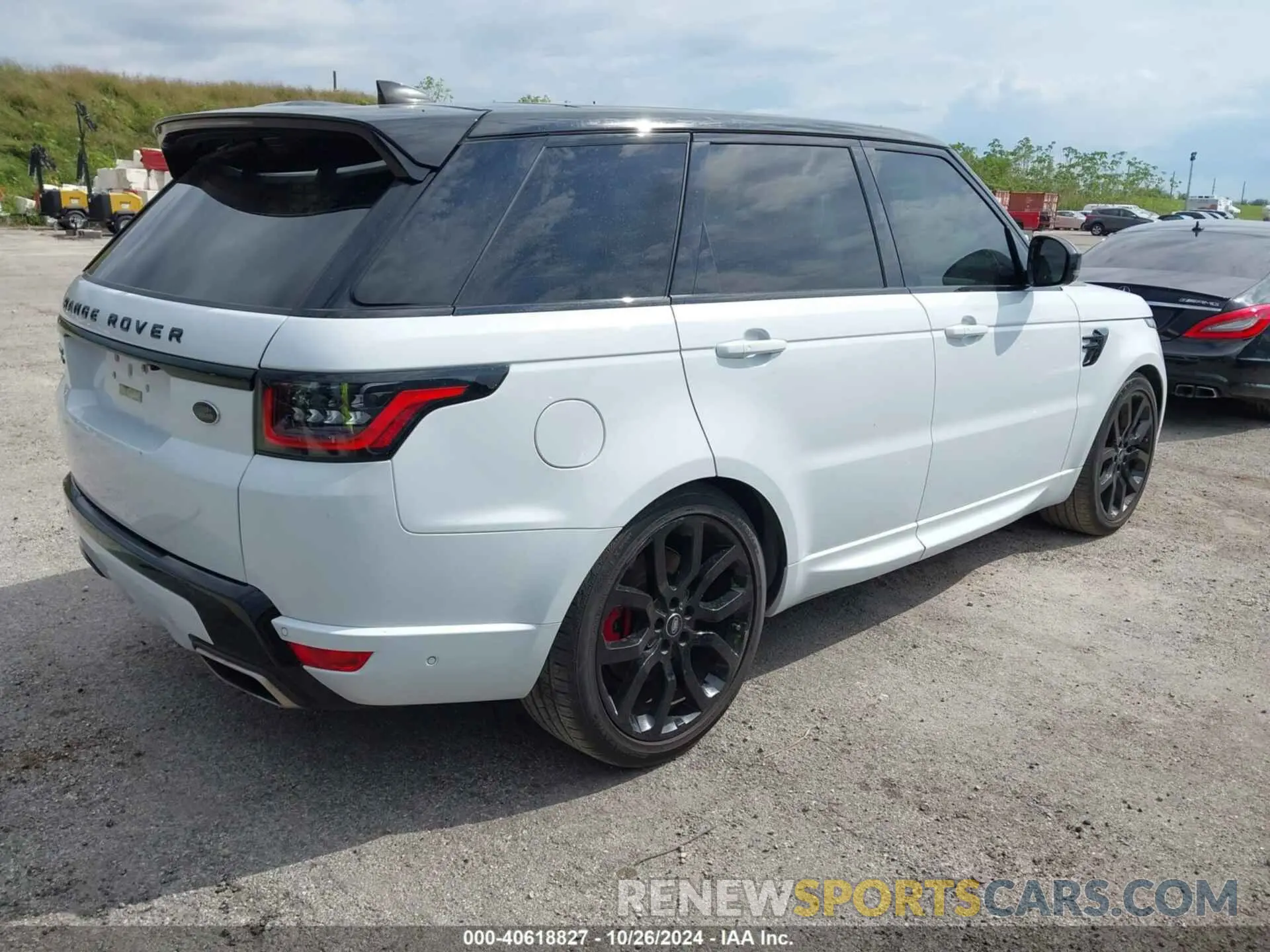 4 fotografías del automóvil dañado SALWR2SE7LA894980 LAND ROVER RANGE ROVER SPORT 2020