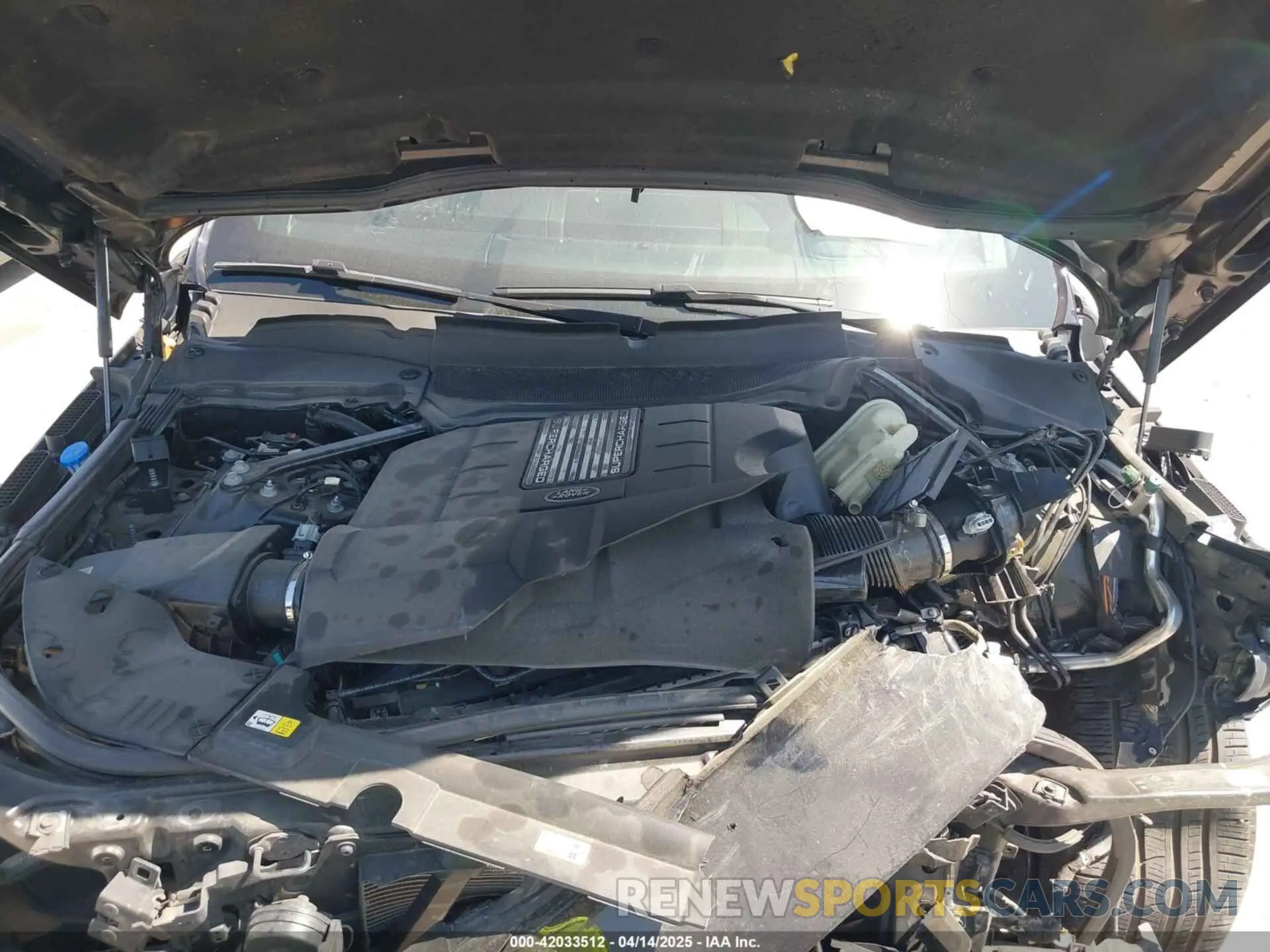 10 fotografías del automóvil dañado SALWR2SE8LA731741 LAND ROVER RANGE ROVER SPORT 2020