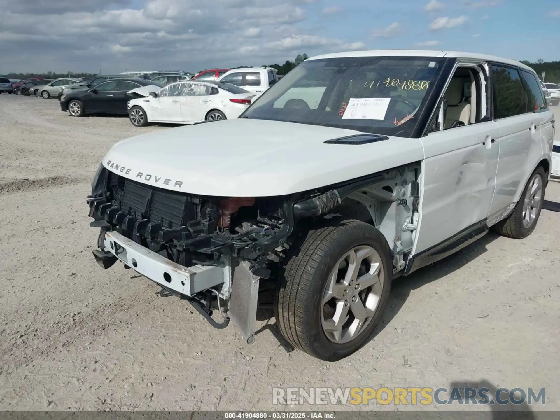 2 fotografías del automóvil dañado SALWR2SU1LA898806 LAND ROVER RANGE ROVER SPORT 2020