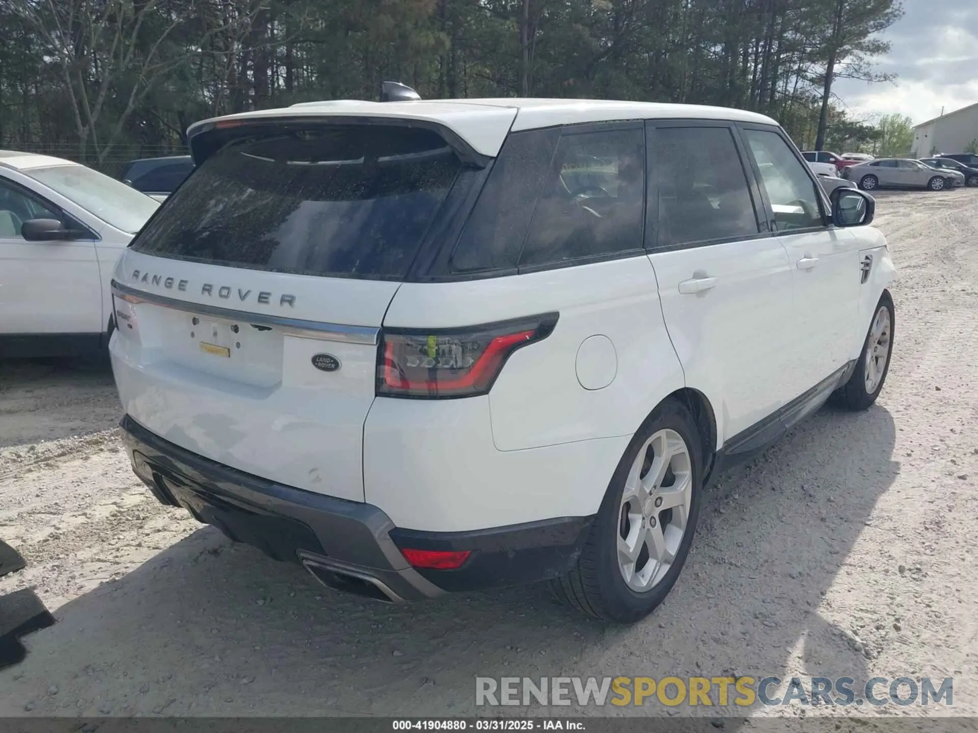 4 fotografías del automóvil dañado SALWR2SU1LA898806 LAND ROVER RANGE ROVER SPORT 2020