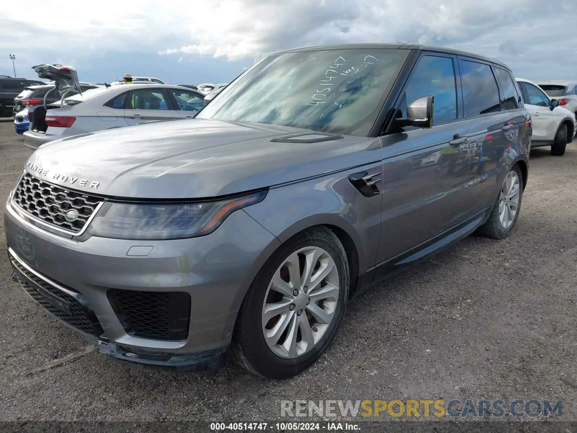 2 fotografías del automóvil dañado SALWR2SU2LA879777 LAND ROVER RANGE ROVER SPORT 2020