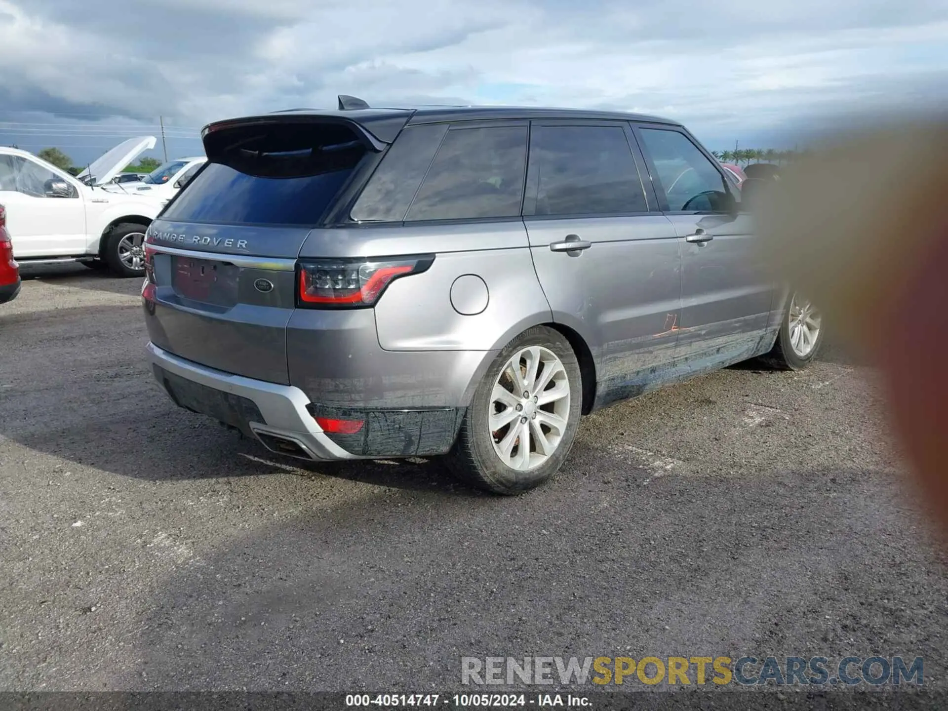 4 fotografías del automóvil dañado SALWR2SU2LA879777 LAND ROVER RANGE ROVER SPORT 2020