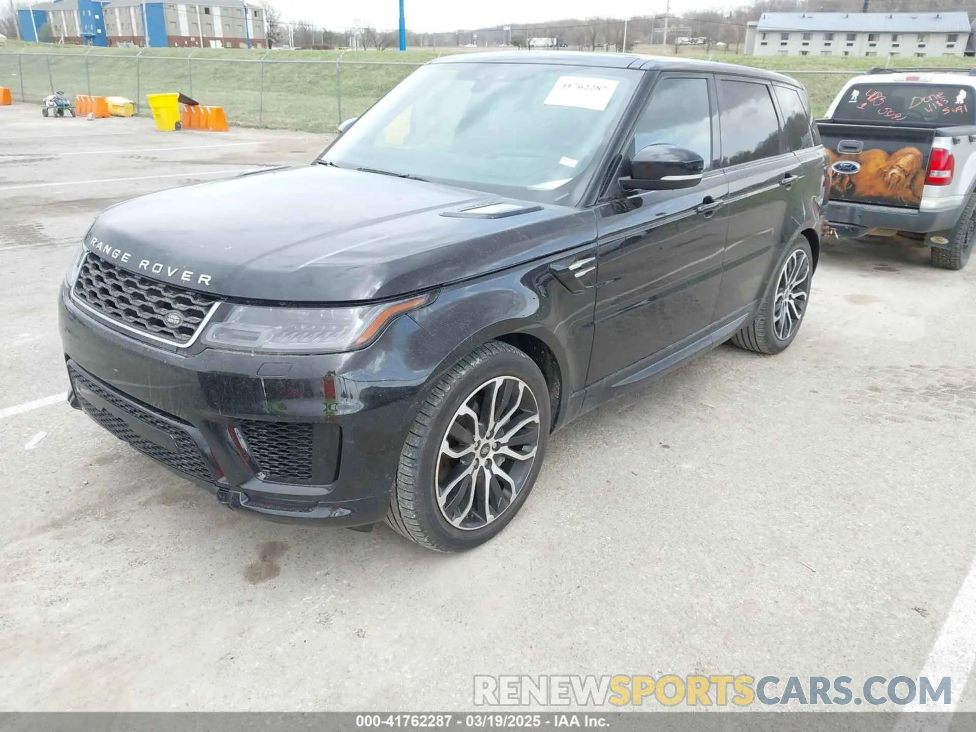 2 fotografías del automóvil dañado SALWR2SU4LA735745 LAND ROVER RANGE ROVER SPORT 2020