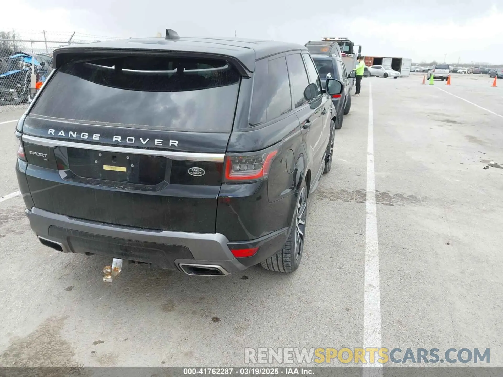 4 fotografías del automóvil dañado SALWR2SU4LA735745 LAND ROVER RANGE ROVER SPORT 2020