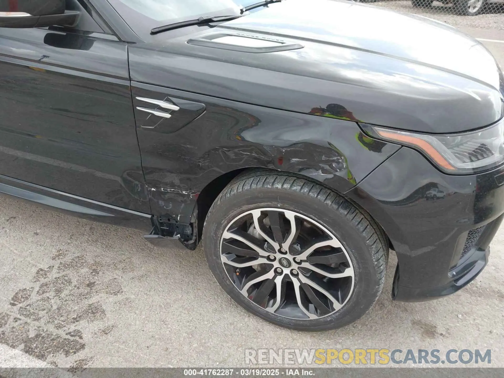 6 fotografías del automóvil dañado SALWR2SU4LA735745 LAND ROVER RANGE ROVER SPORT 2020