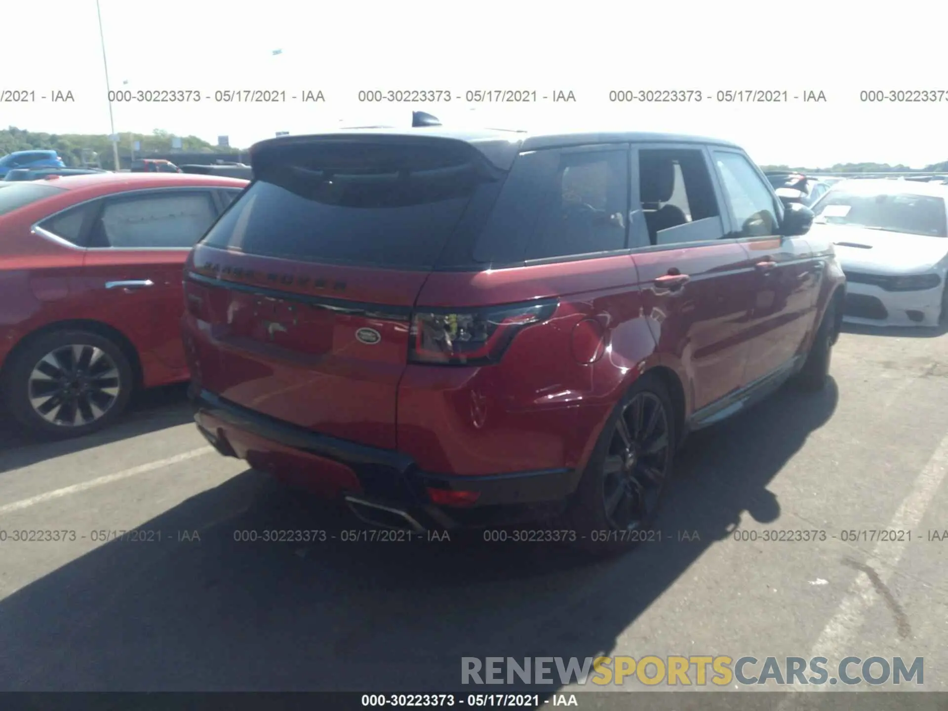 4 fotografías del automóvil dañado SALWR2SU5LA883001 LAND ROVER RANGE ROVER SPORT 2020