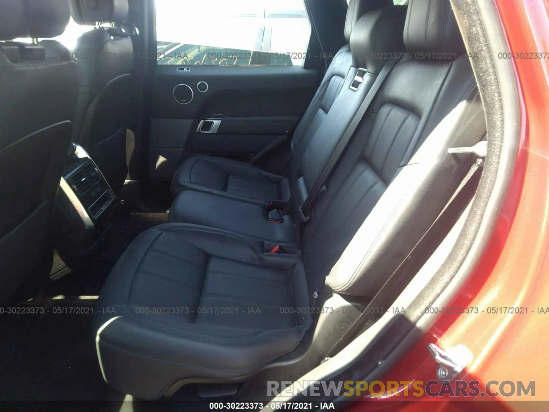 8 fotografías del automóvil dañado SALWR2SU5LA883001 LAND ROVER RANGE ROVER SPORT 2020