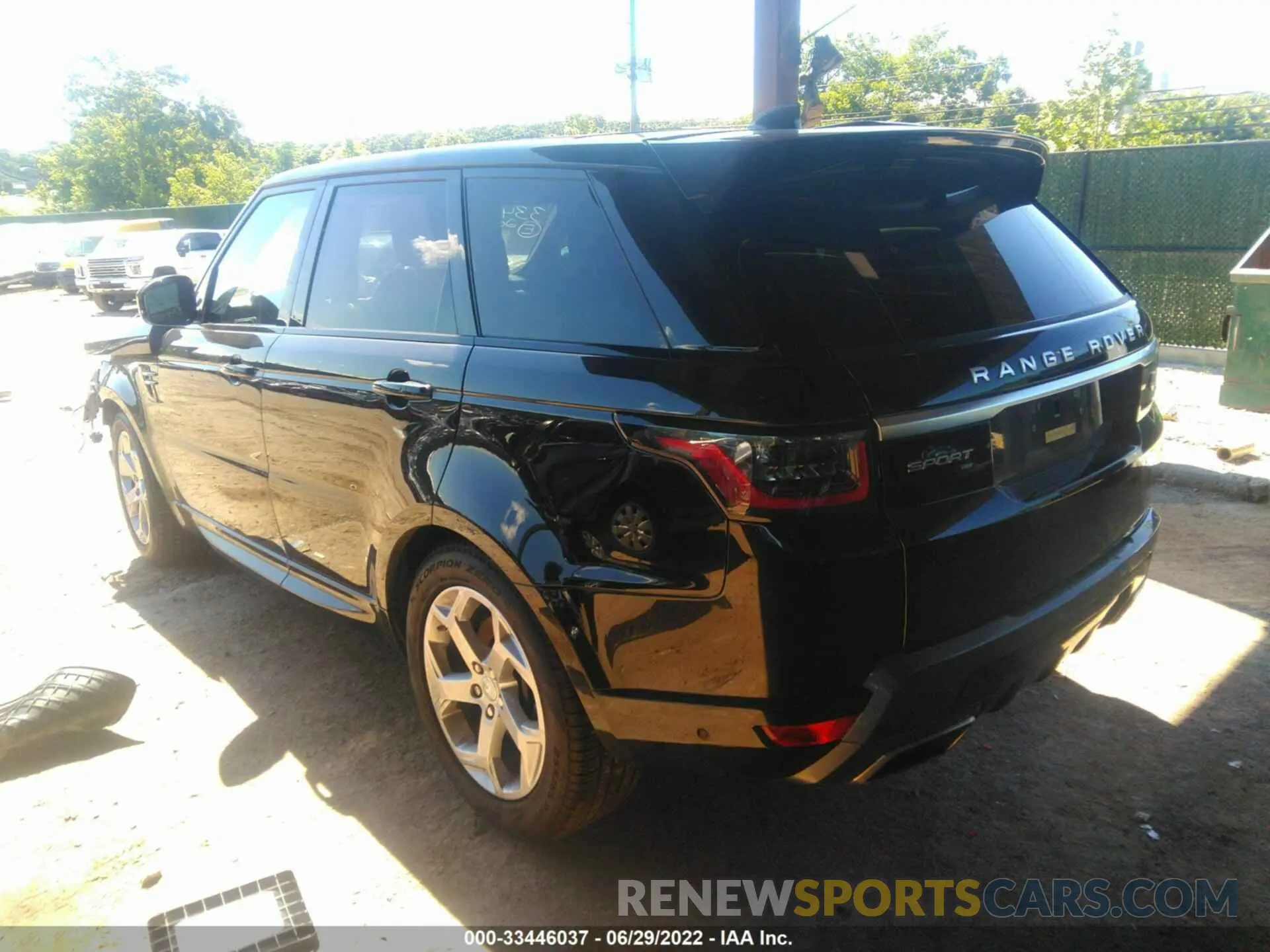3 fotografías del automóvil dañado SALWR2SU5LA897447 LAND ROVER RANGE ROVER SPORT 2020