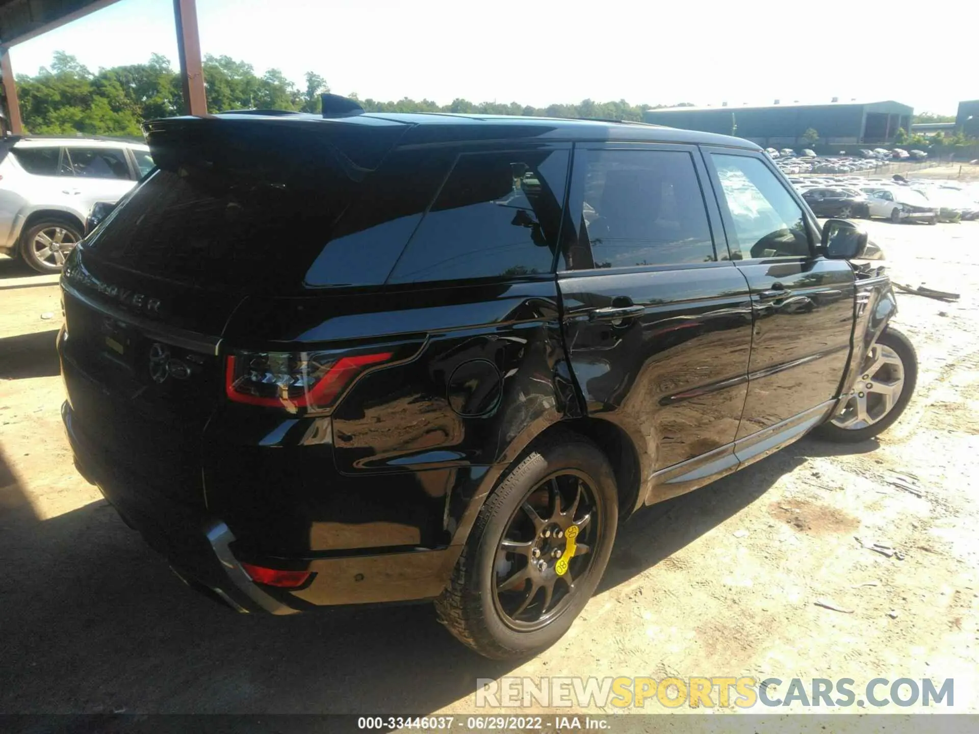 4 fotografías del automóvil dañado SALWR2SU5LA897447 LAND ROVER RANGE ROVER SPORT 2020