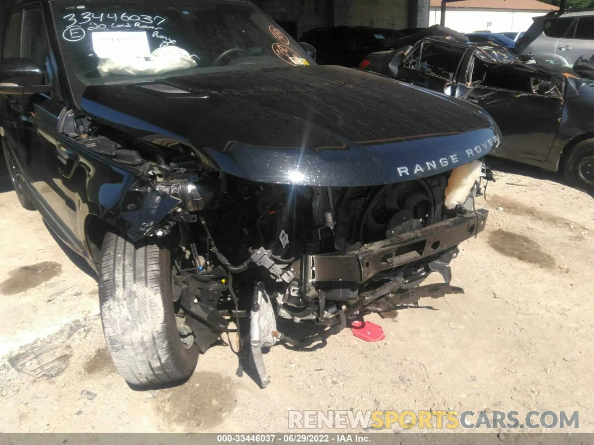 6 fotografías del automóvil dañado SALWR2SU5LA897447 LAND ROVER RANGE ROVER SPORT 2020