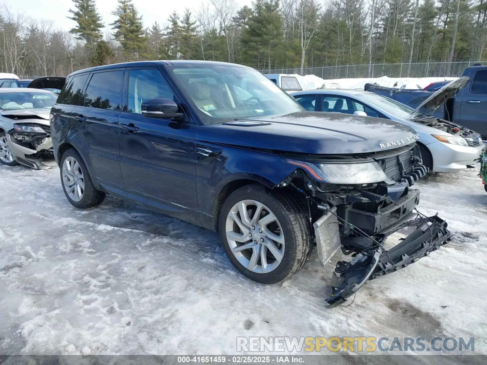 1 fotografías del automóvil dañado SALWR2SU7LA878673 LAND ROVER RANGE ROVER SPORT 2020