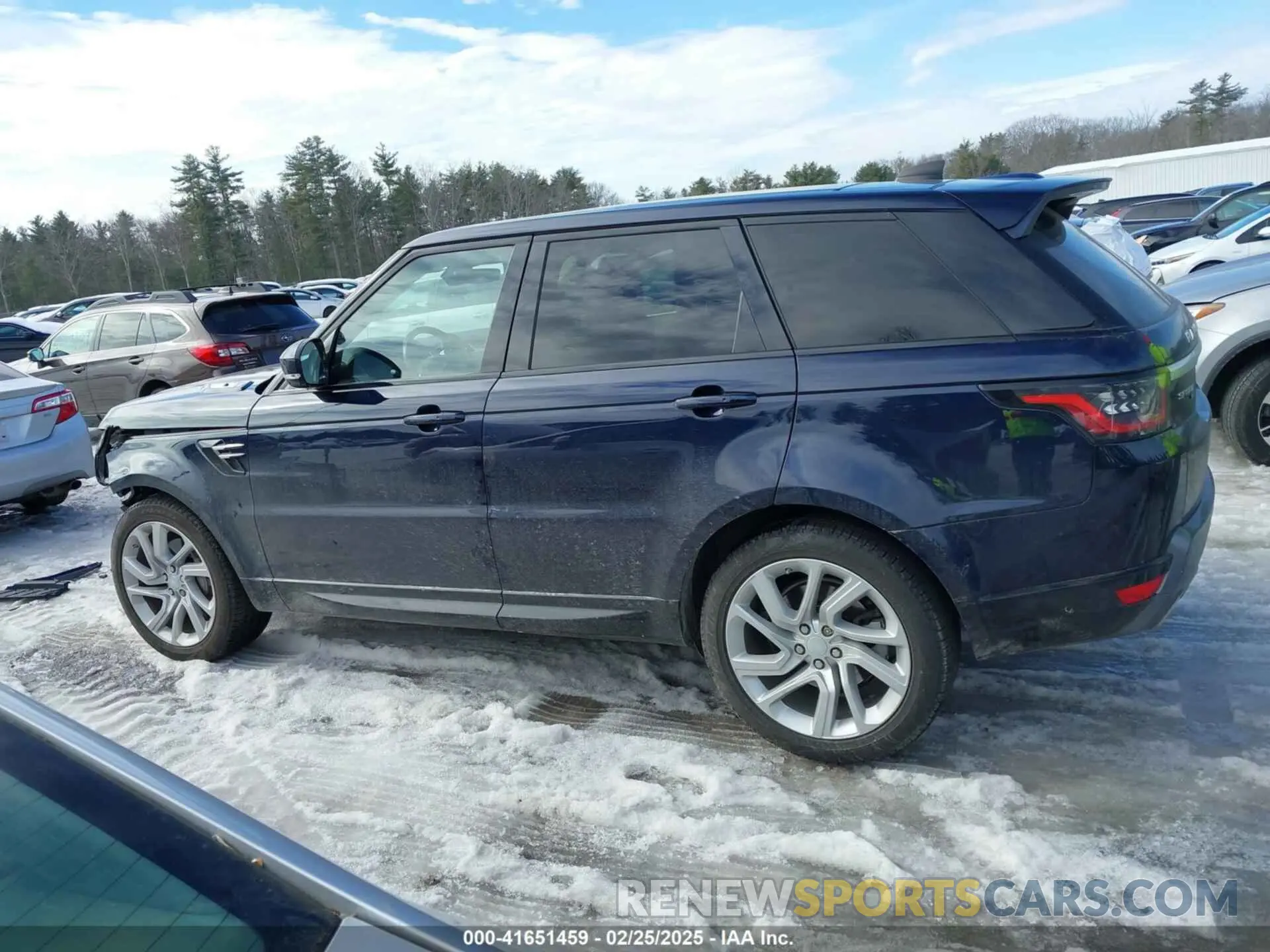 15 fotografías del automóvil dañado SALWR2SU7LA878673 LAND ROVER RANGE ROVER SPORT 2020