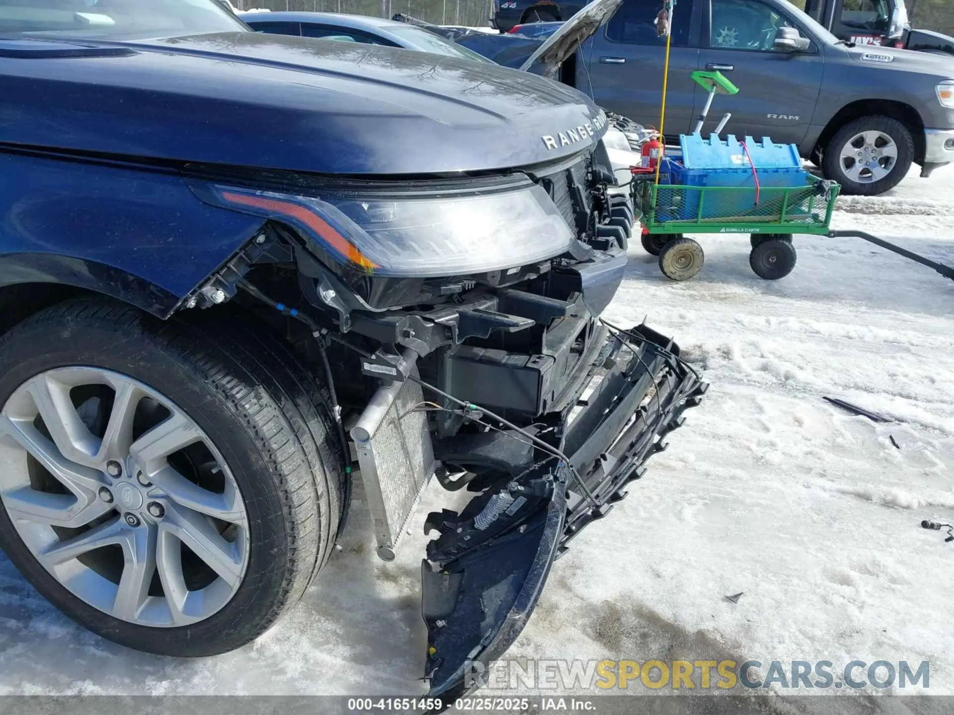 19 fotografías del automóvil dañado SALWR2SU7LA878673 LAND ROVER RANGE ROVER SPORT 2020