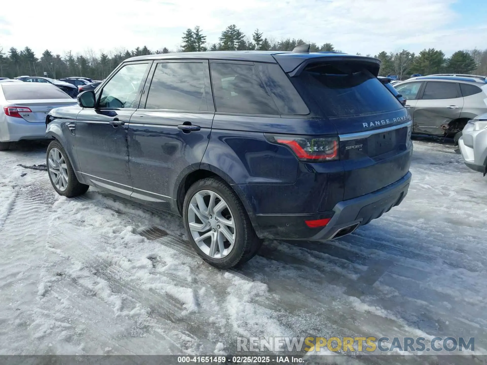 3 fotografías del automóvil dañado SALWR2SU7LA878673 LAND ROVER RANGE ROVER SPORT 2020