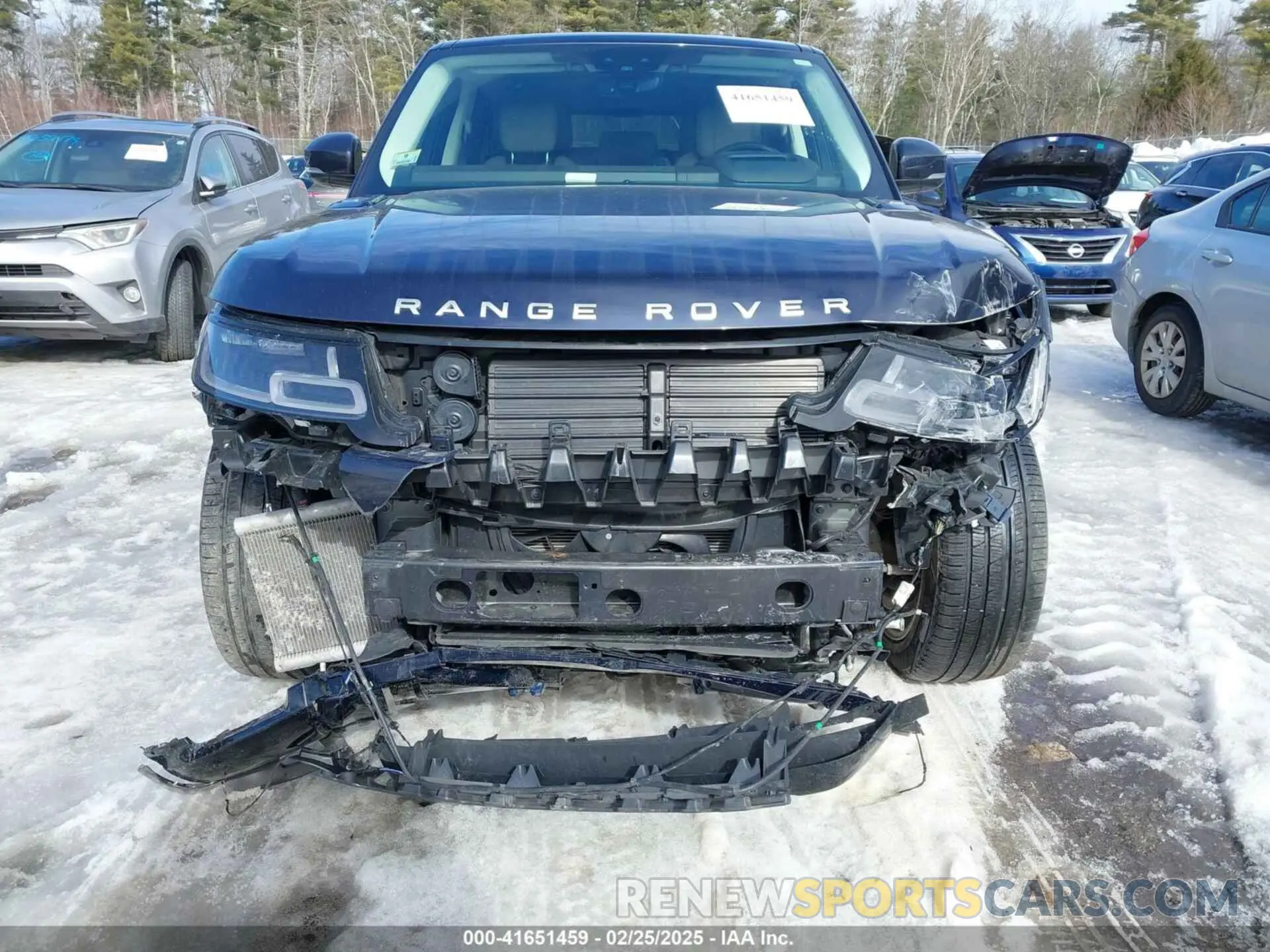 6 fotografías del automóvil dañado SALWR2SU7LA878673 LAND ROVER RANGE ROVER SPORT 2020