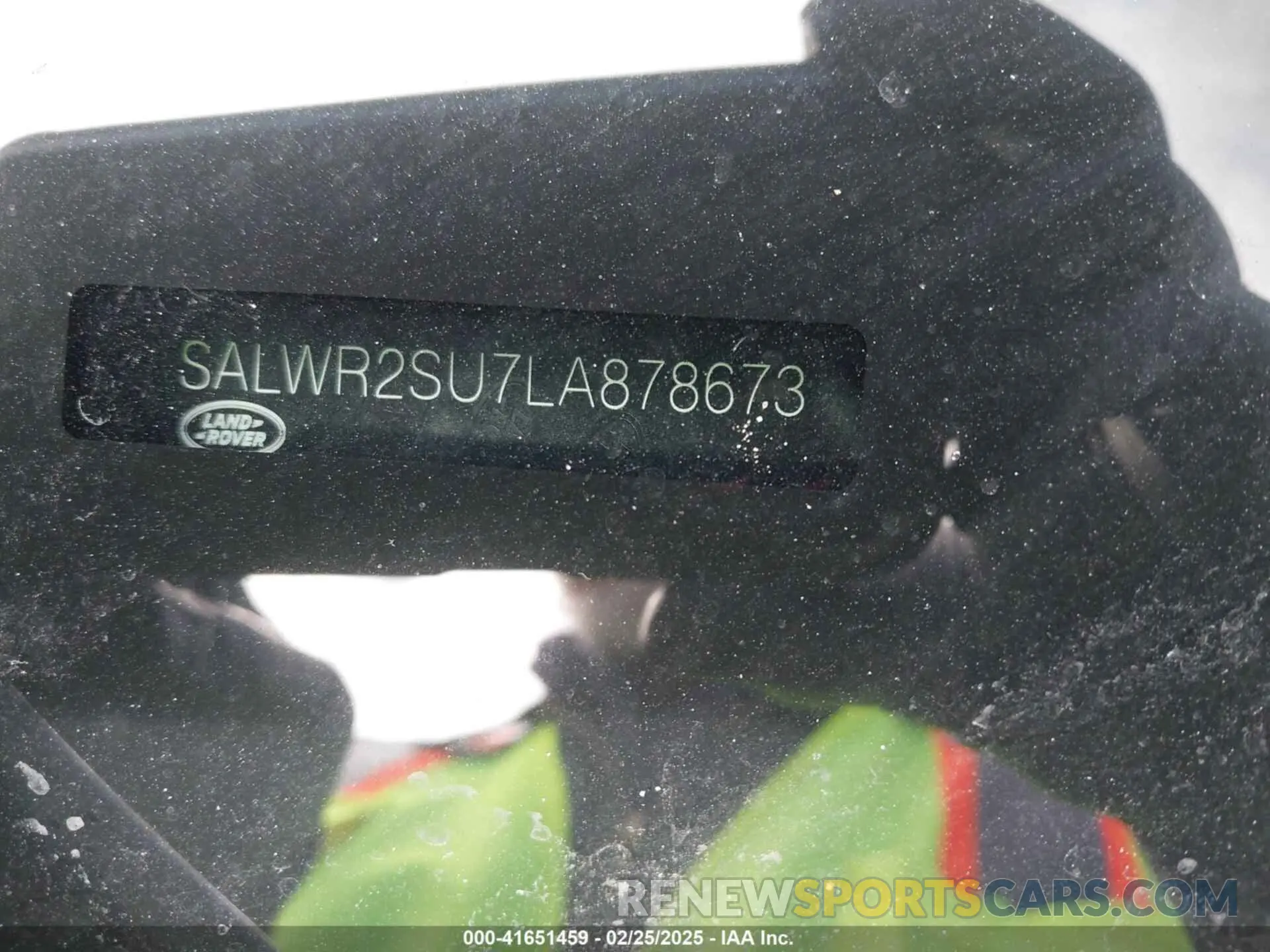 9 fotografías del automóvil dañado SALWR2SU7LA878673 LAND ROVER RANGE ROVER SPORT 2020