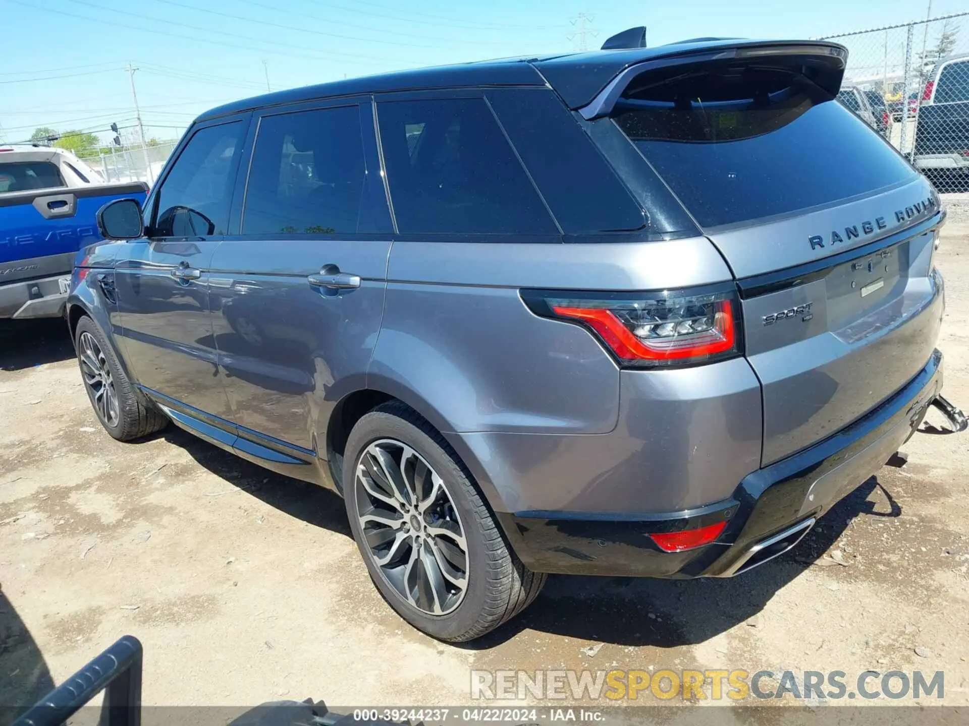 3 fotografías del automóvil dañado SALWR2SU9LA882109 LAND ROVER RANGE ROVER SPORT 2020