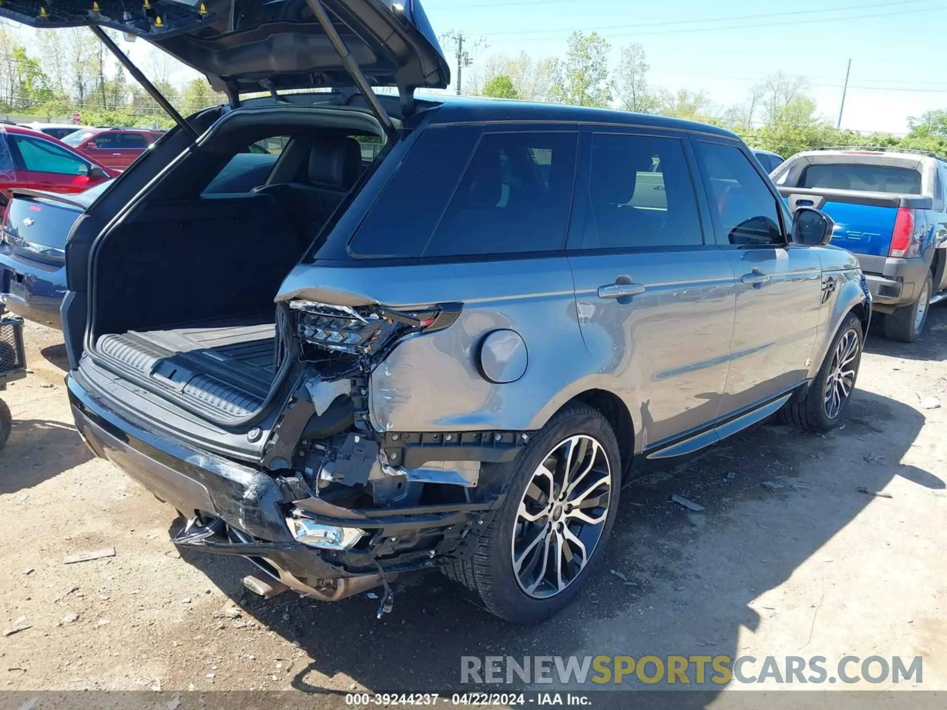 4 fotografías del automóvil dañado SALWR2SU9LA882109 LAND ROVER RANGE ROVER SPORT 2020