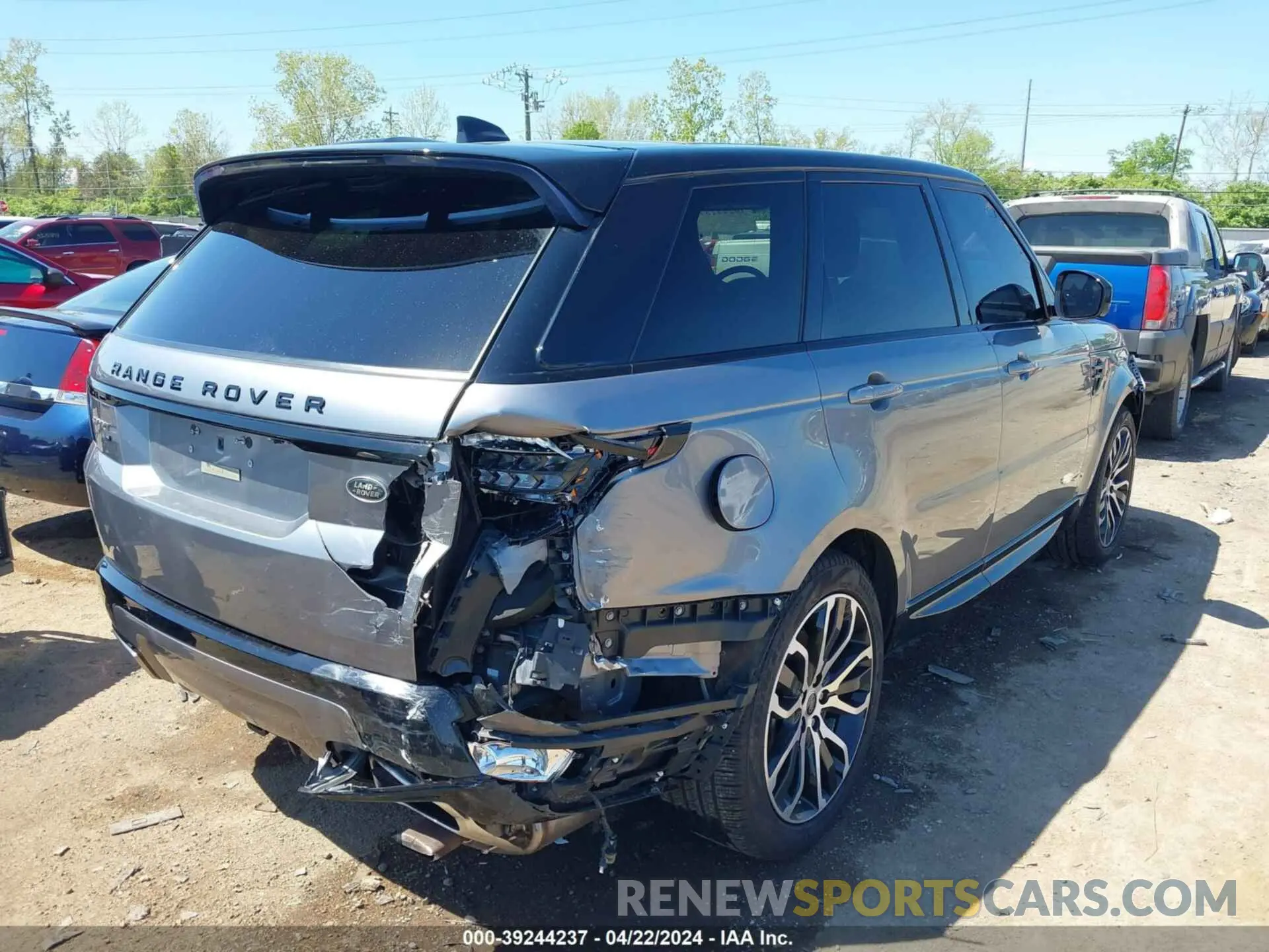 6 fotografías del automóvil dañado SALWR2SU9LA882109 LAND ROVER RANGE ROVER SPORT 2020