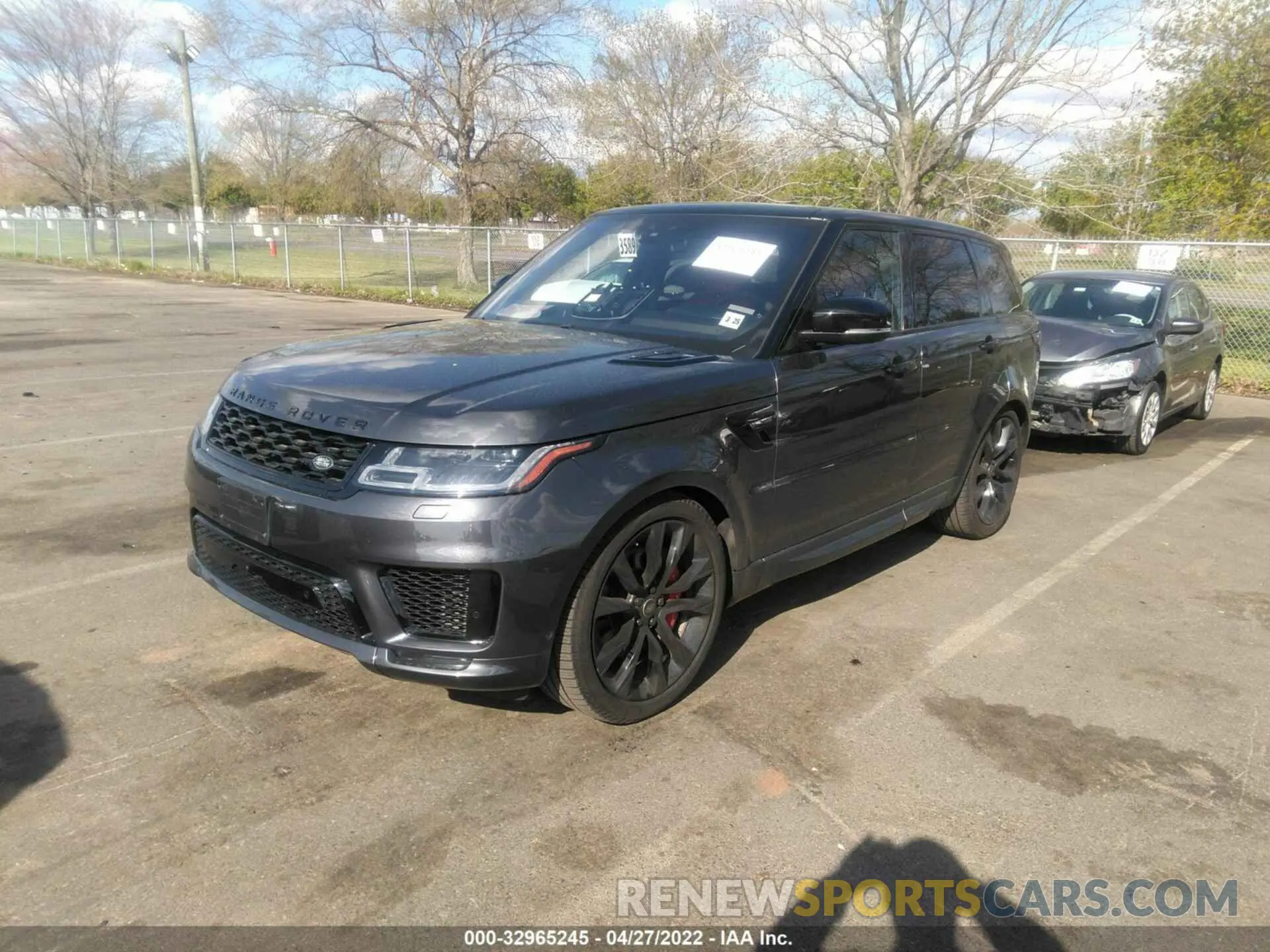 2 fotografías del automóvil dañado SALWS2RU2LA721613 LAND ROVER RANGE ROVER SPORT 2020