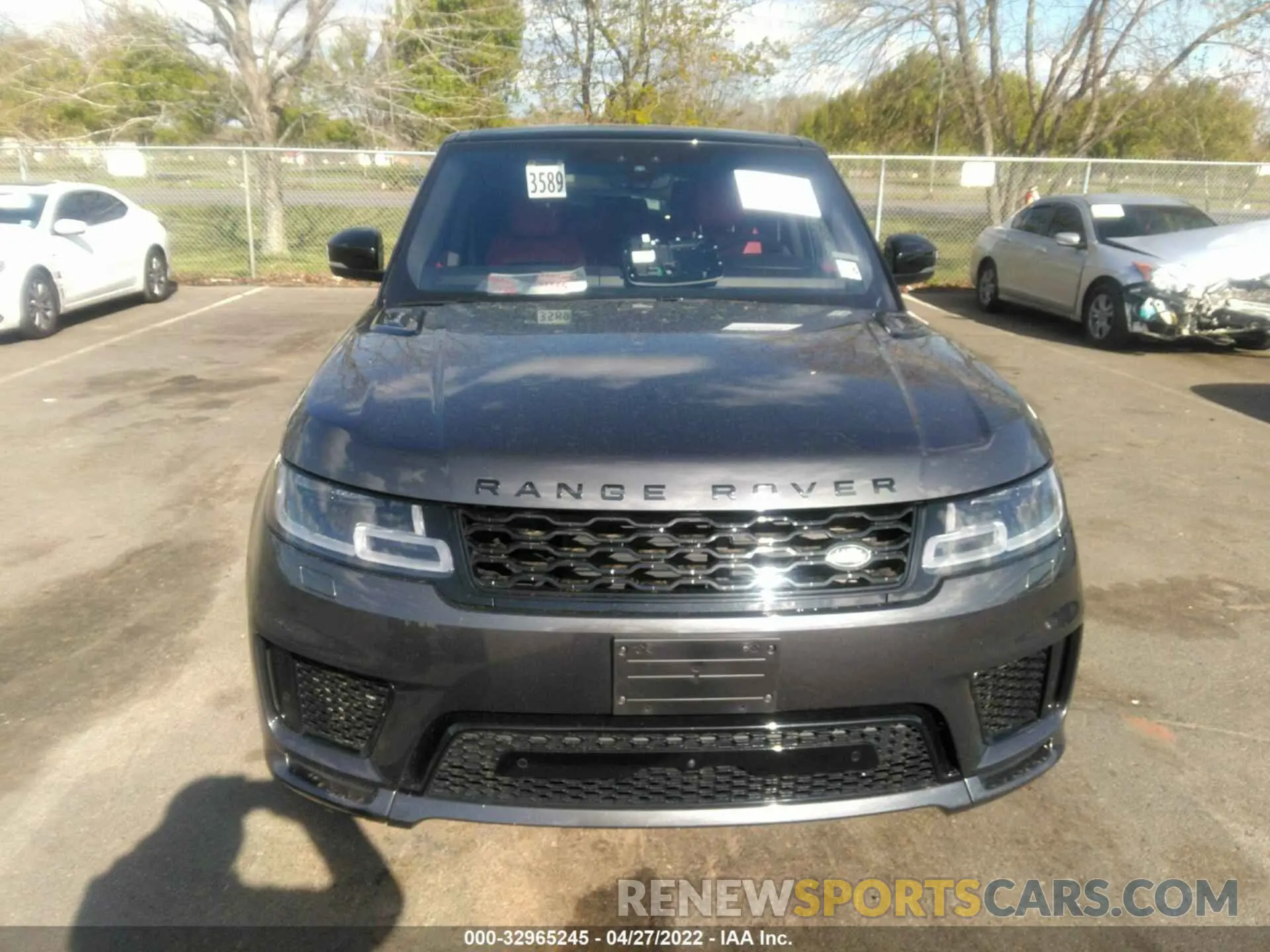 6 fotografías del automóvil dañado SALWS2RU2LA721613 LAND ROVER RANGE ROVER SPORT 2020