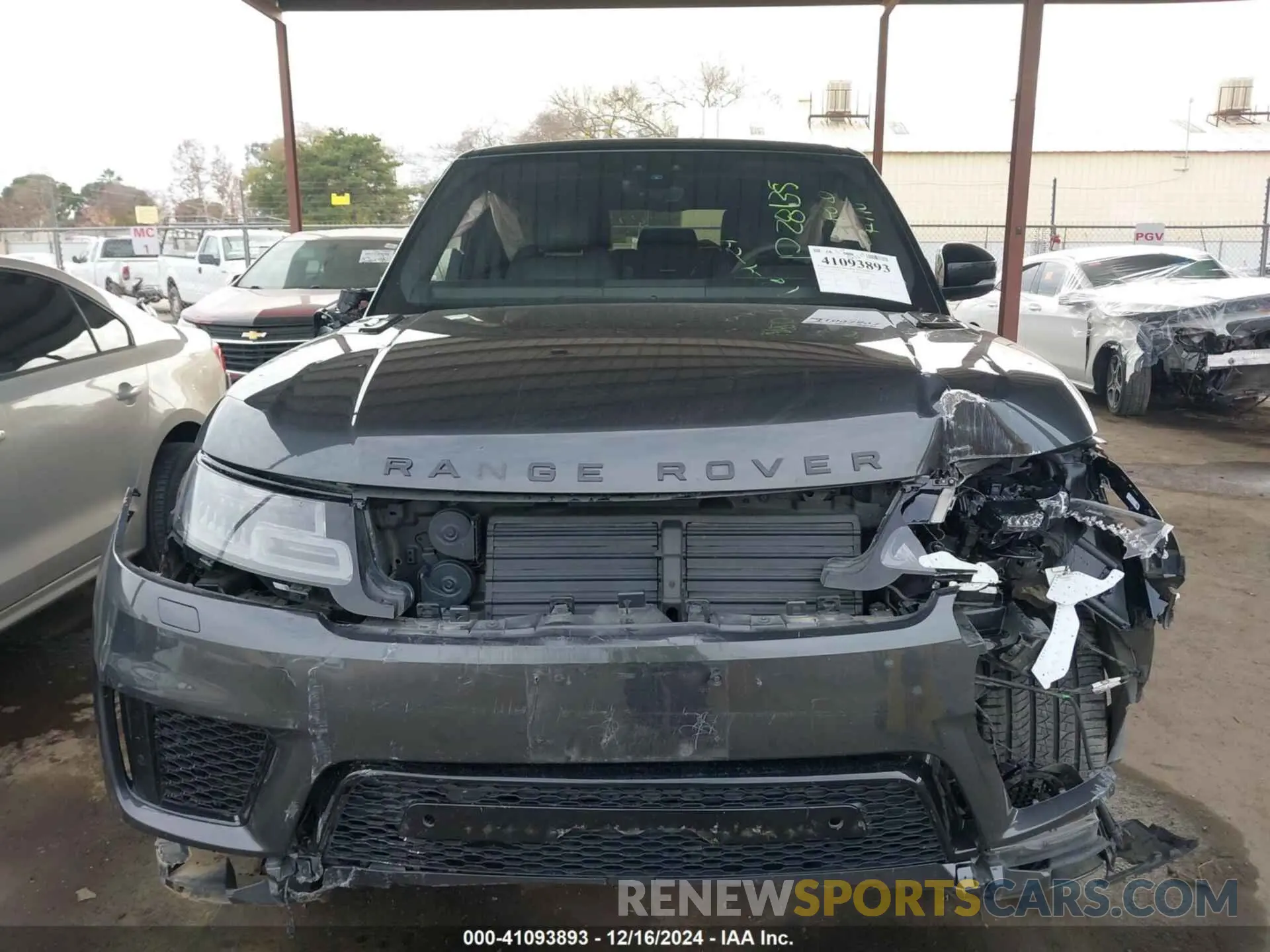 11 fotografías del automóvil dañado SALWS2RU2LA748522 LAND ROVER RANGE ROVER SPORT 2020
