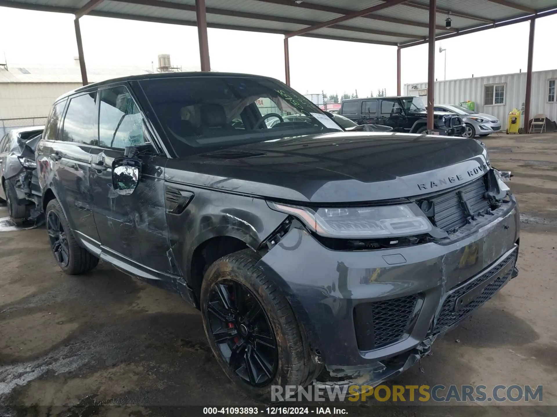 12 fotografías del automóvil dañado SALWS2RU2LA748522 LAND ROVER RANGE ROVER SPORT 2020