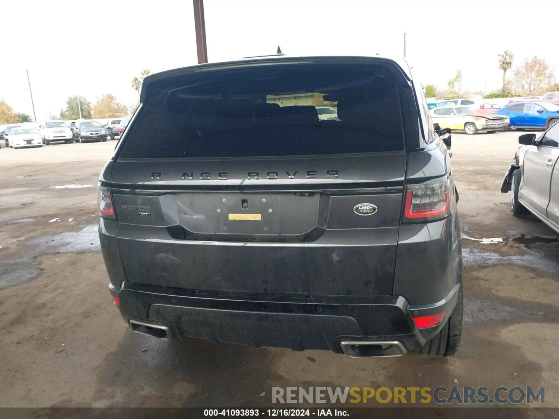15 fotografías del automóvil dañado SALWS2RU2LA748522 LAND ROVER RANGE ROVER SPORT 2020