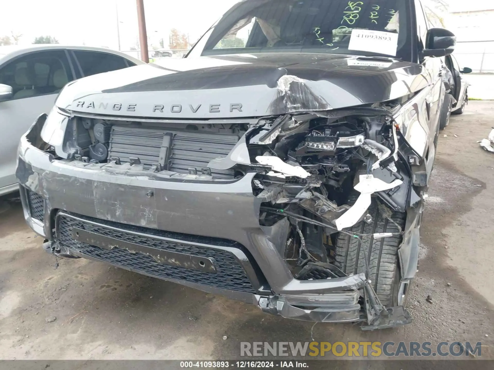 6 fotografías del automóvil dañado SALWS2RU2LA748522 LAND ROVER RANGE ROVER SPORT 2020