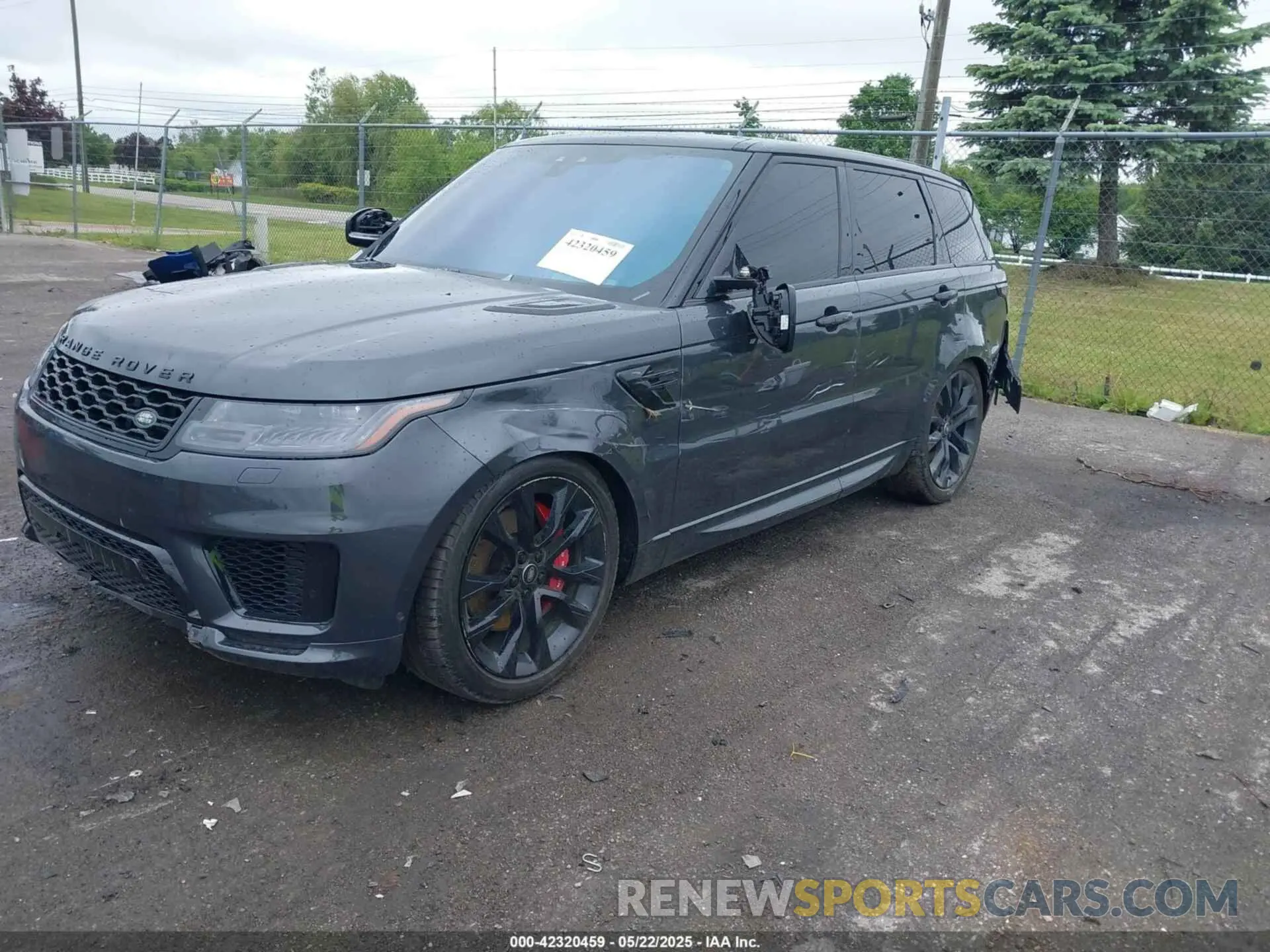 2 fotografías del automóvil dañado SALWS2RU3LA899269 LAND ROVER RANGE ROVER SPORT 2020