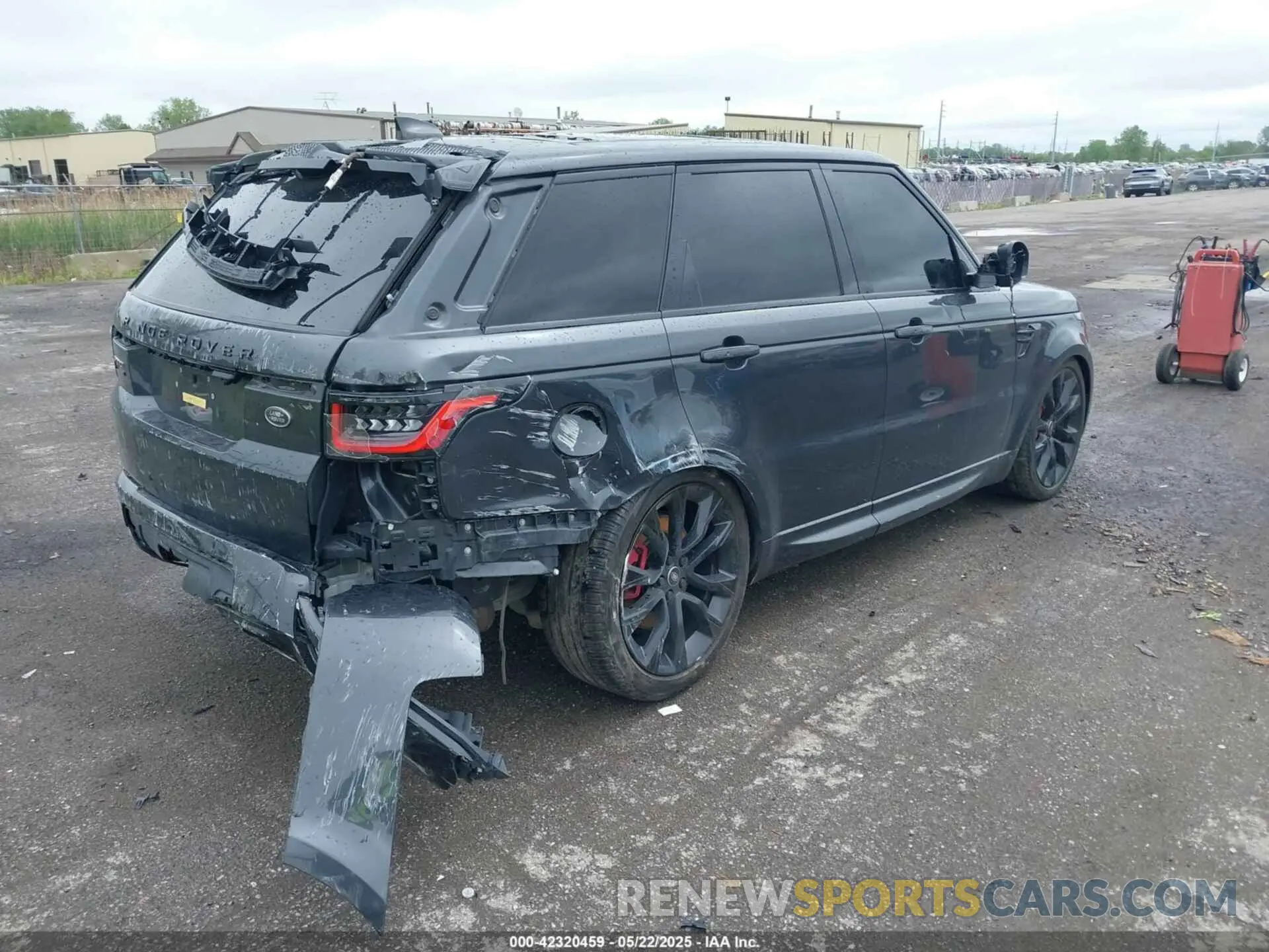 4 fotografías del automóvil dañado SALWS2RU3LA899269 LAND ROVER RANGE ROVER SPORT 2020