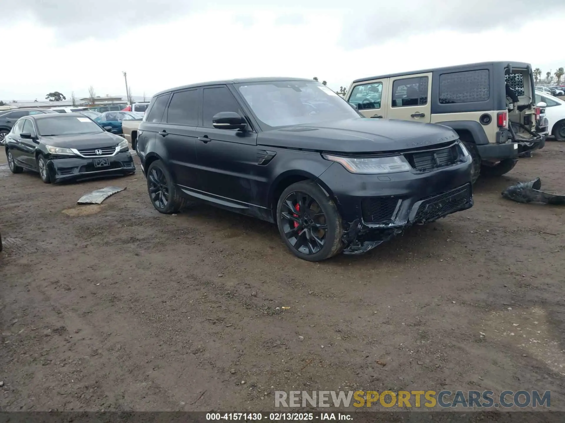 1 fotografías del automóvil dañado SALWS2RU8LA884847 LAND ROVER RANGE ROVER SPORT 2020