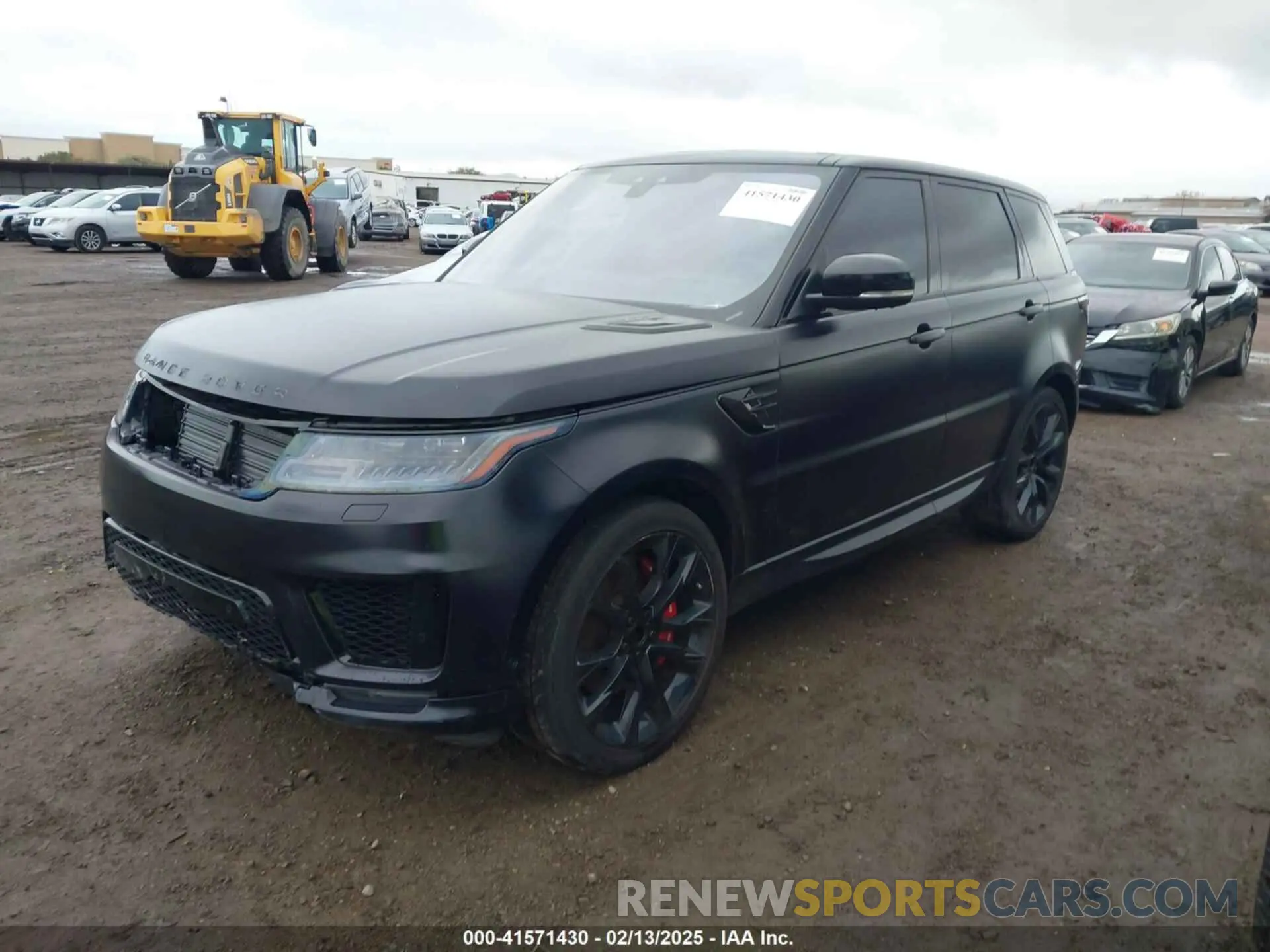 2 fotografías del automóvil dañado SALWS2RU8LA884847 LAND ROVER RANGE ROVER SPORT 2020
