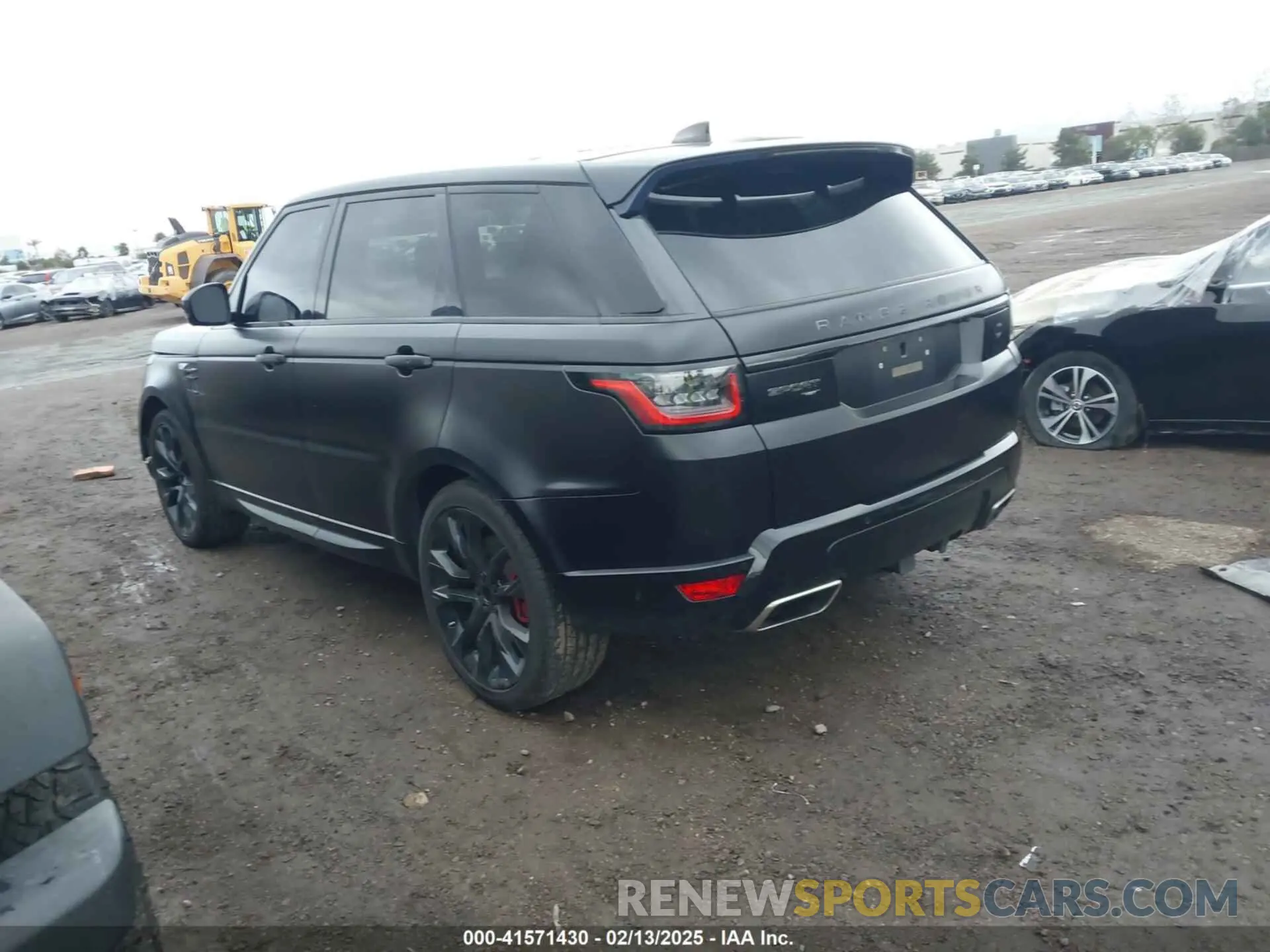 3 fotografías del automóvil dañado SALWS2RU8LA884847 LAND ROVER RANGE ROVER SPORT 2020