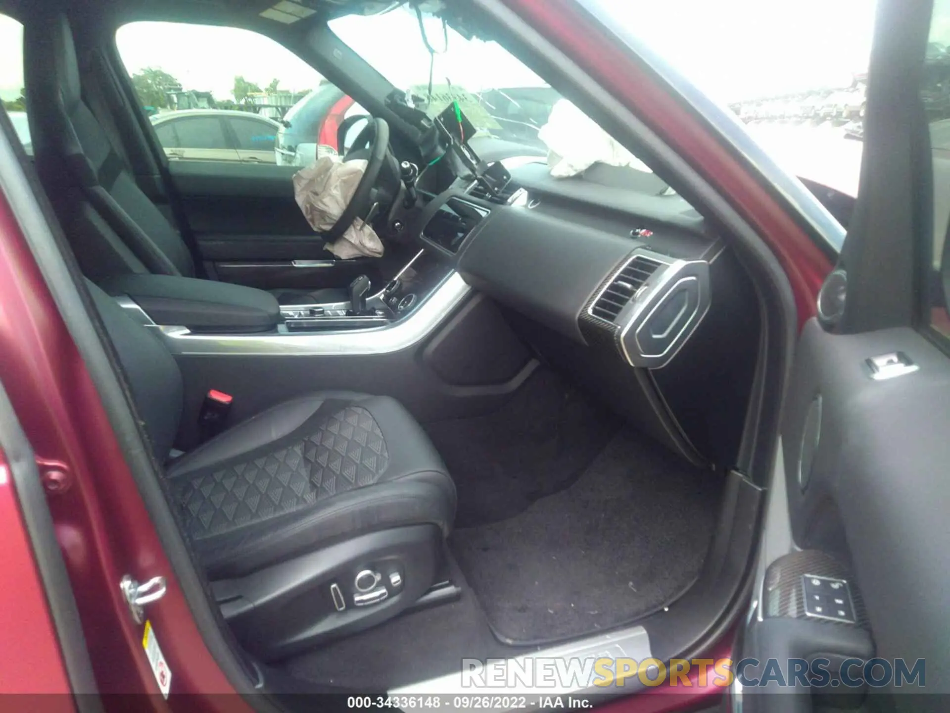 5 fotografías del automóvil dañado SALWZ2RE0LA709111 LAND ROVER RANGE ROVER SPORT 2020