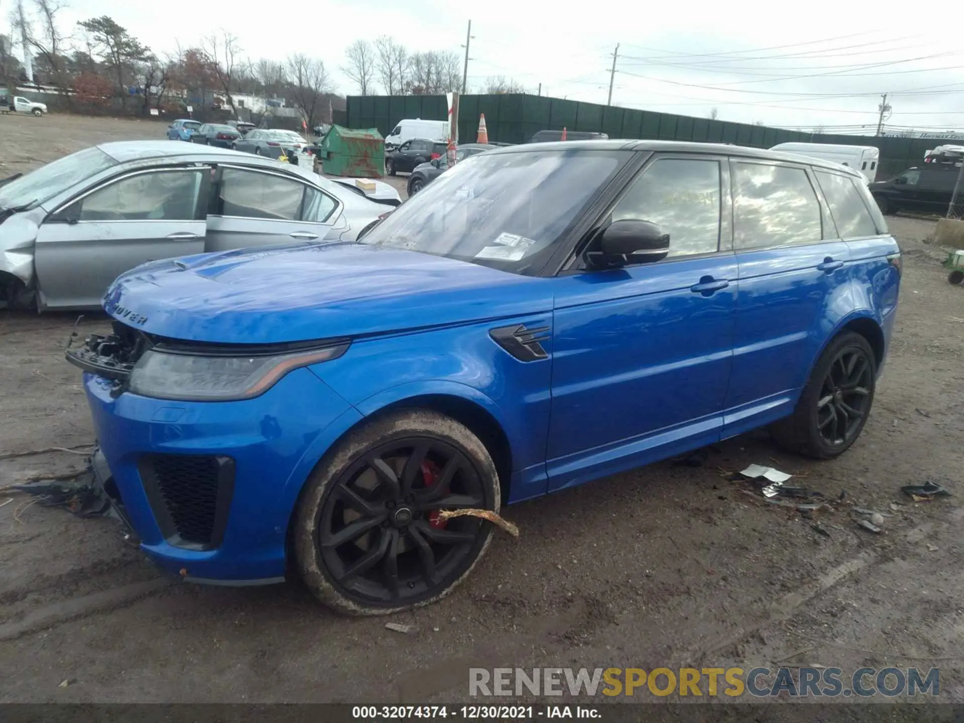 2 fotografías del automóvil dañado SALWZ2RE6LA701997 LAND ROVER RANGE ROVER SPORT 2020