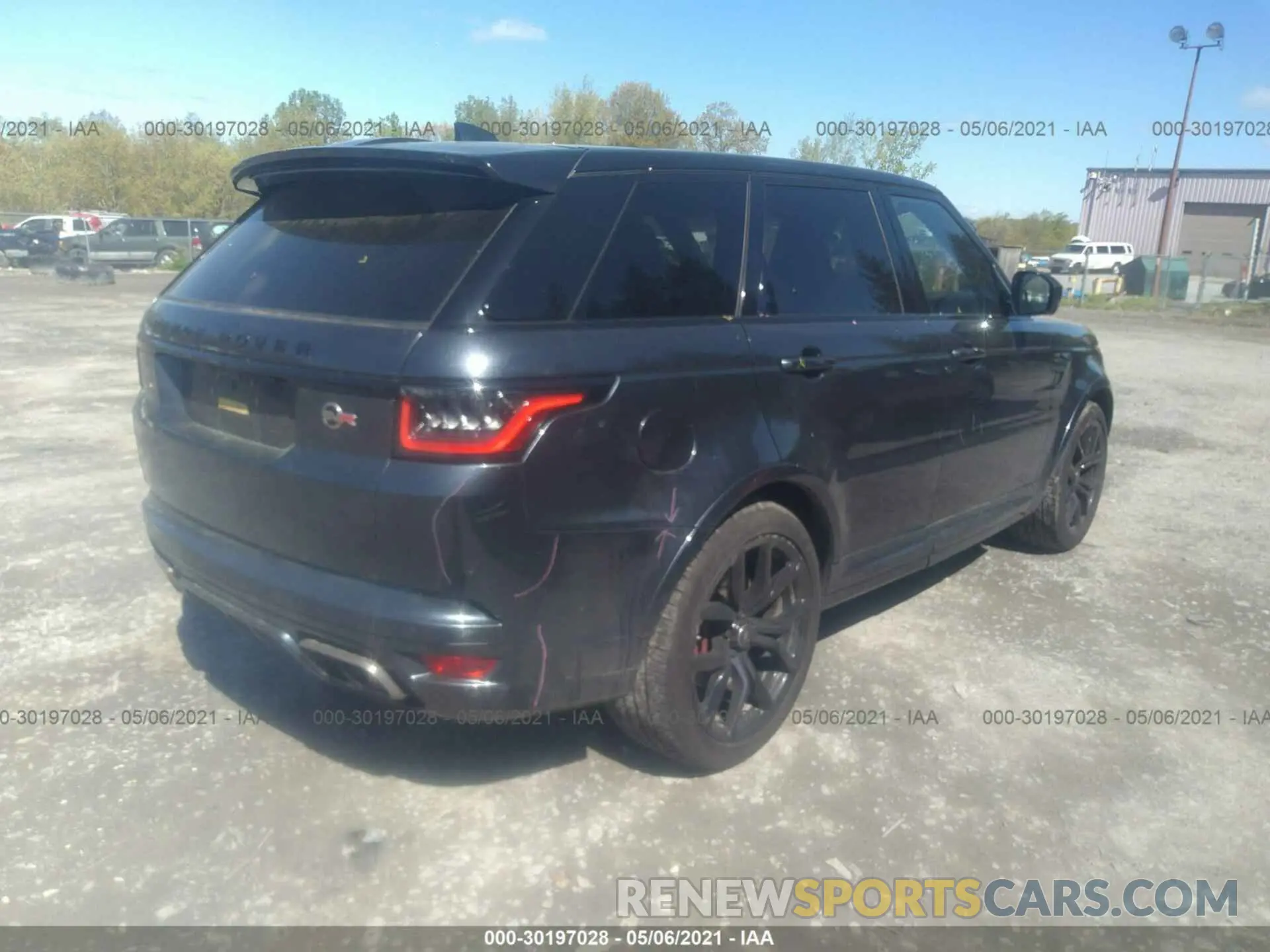 4 fotografías del automóvil dañado SALWZ2RE8LA712015 LAND ROVER RANGE ROVER SPORT 2020
