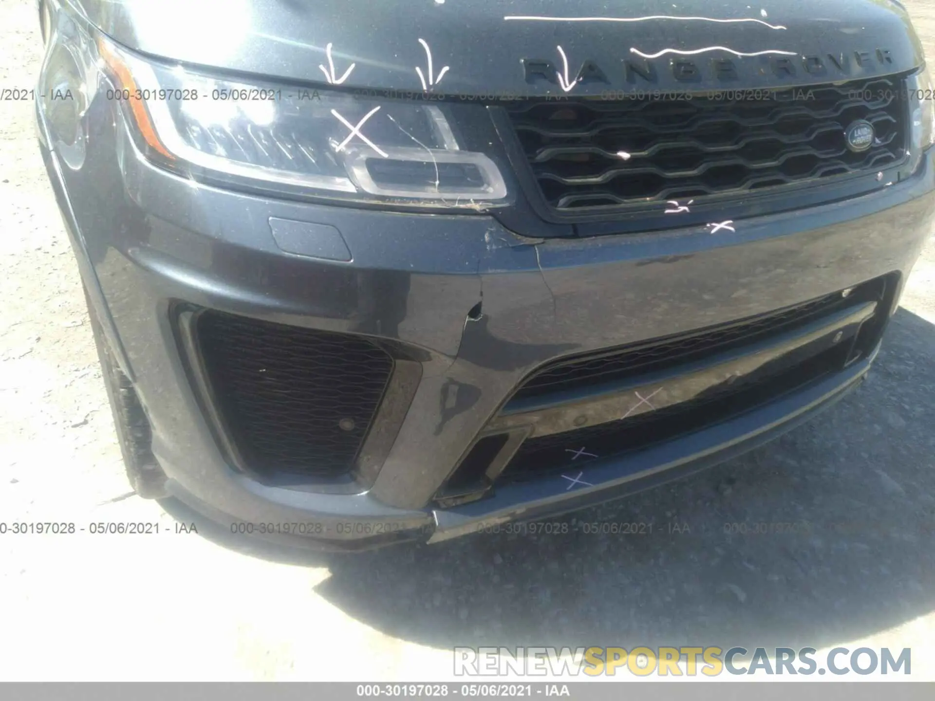6 fotografías del automóvil dañado SALWZ2RE8LA712015 LAND ROVER RANGE ROVER SPORT 2020
