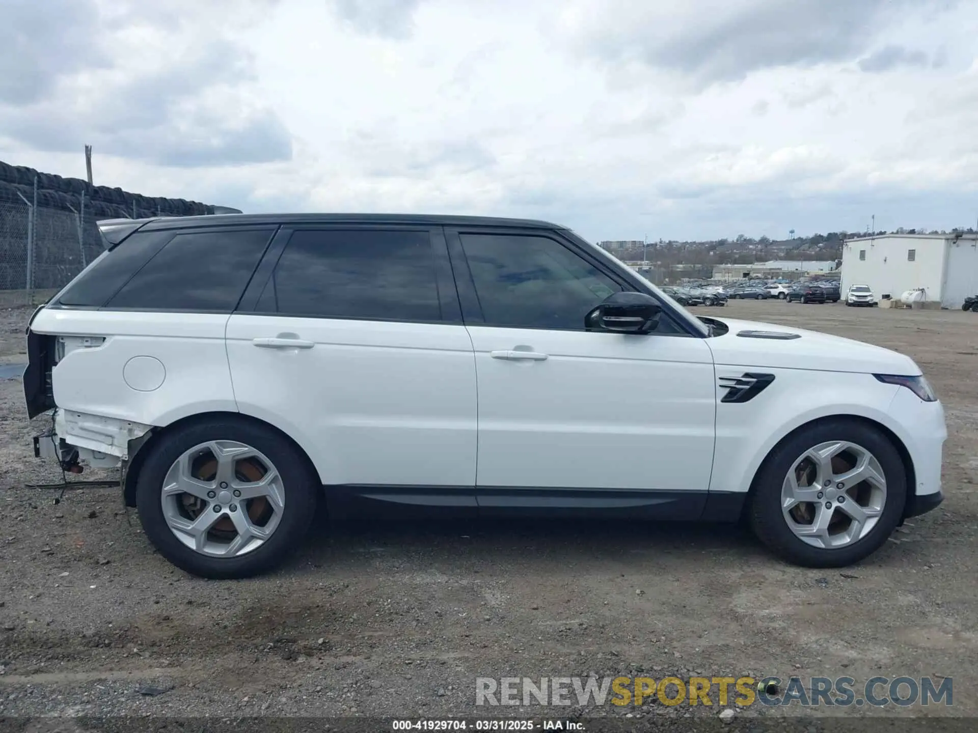 12 fotografías del automóvil dañado SALWG2SU8MA767623 LAND ROVER RANGE ROVER SPORT 2021