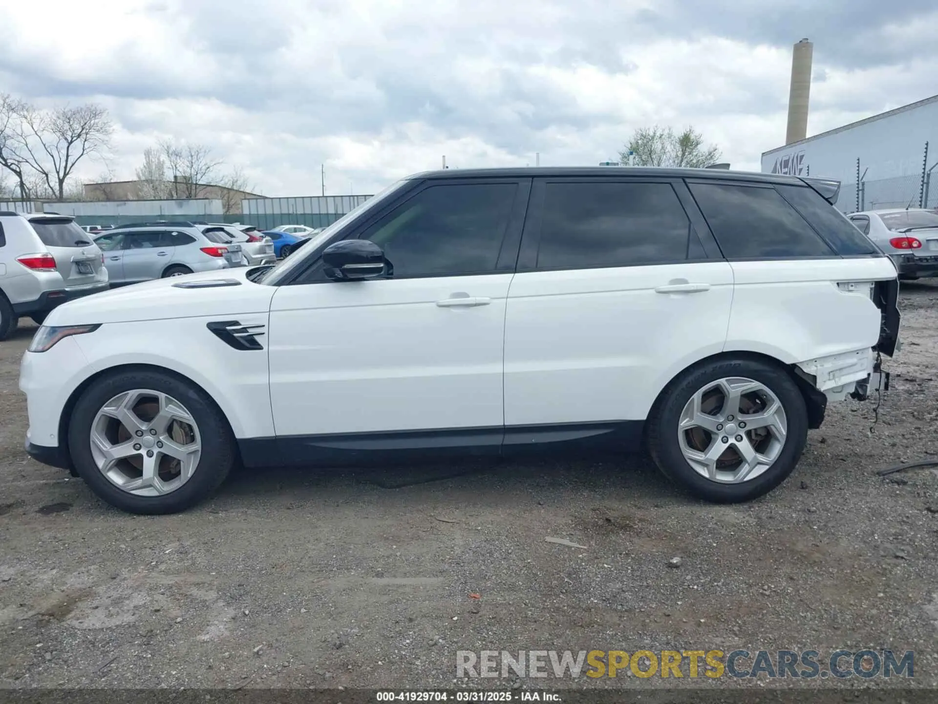 13 fotografías del automóvil dañado SALWG2SU8MA767623 LAND ROVER RANGE ROVER SPORT 2021