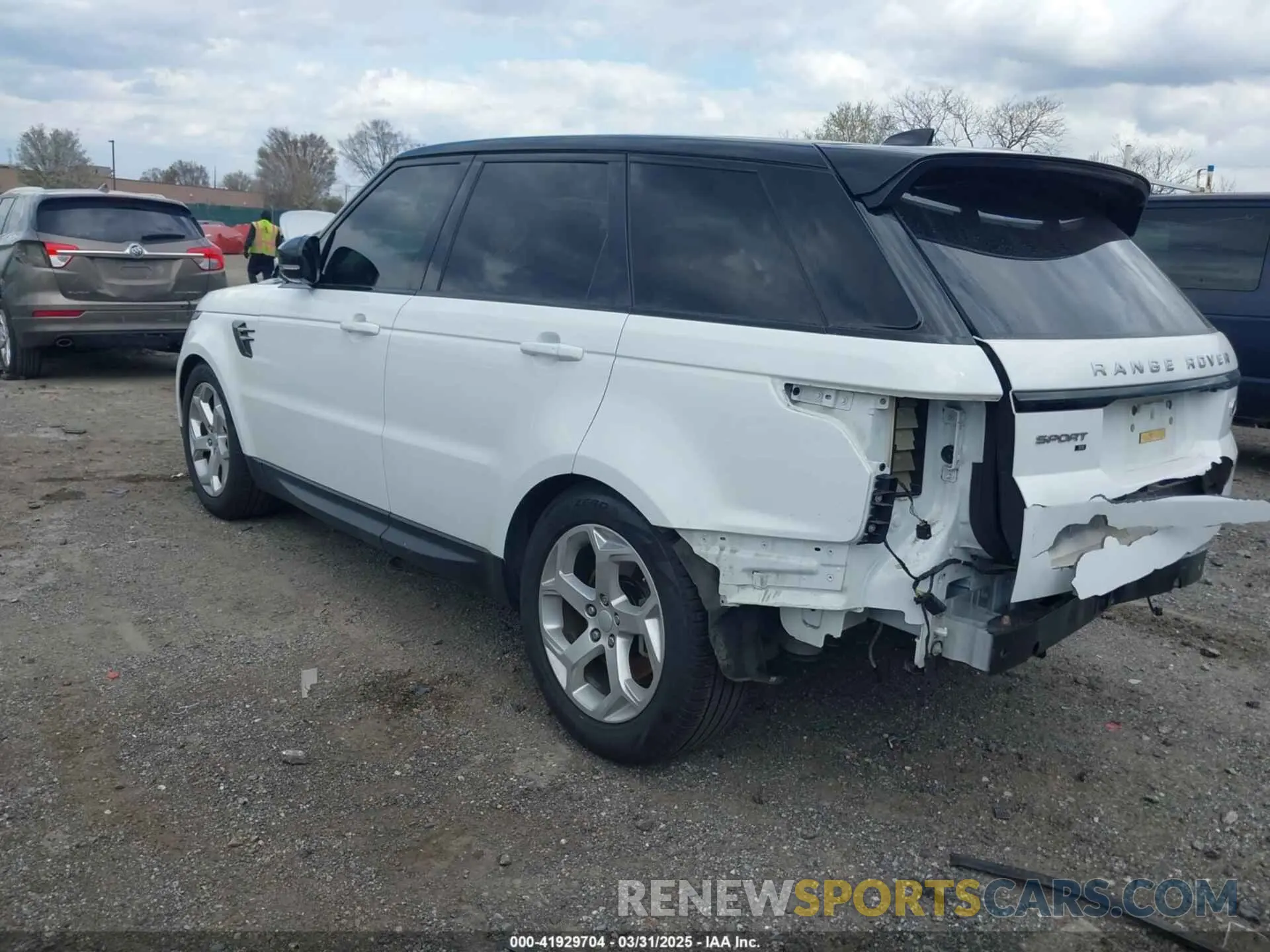 3 fotografías del automóvil dañado SALWG2SU8MA767623 LAND ROVER RANGE ROVER SPORT 2021