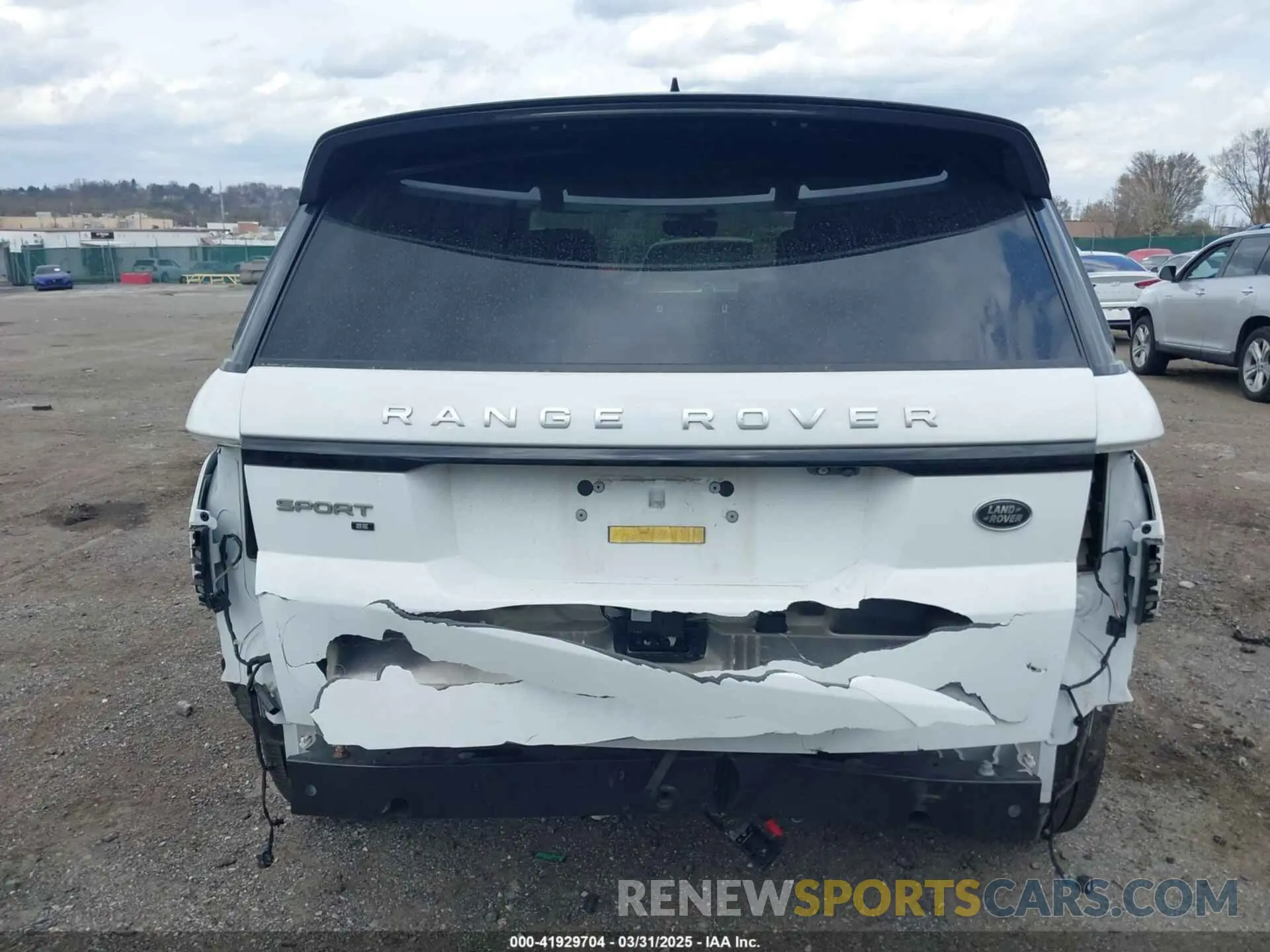 6 fotografías del automóvil dañado SALWG2SU8MA767623 LAND ROVER RANGE ROVER SPORT 2021