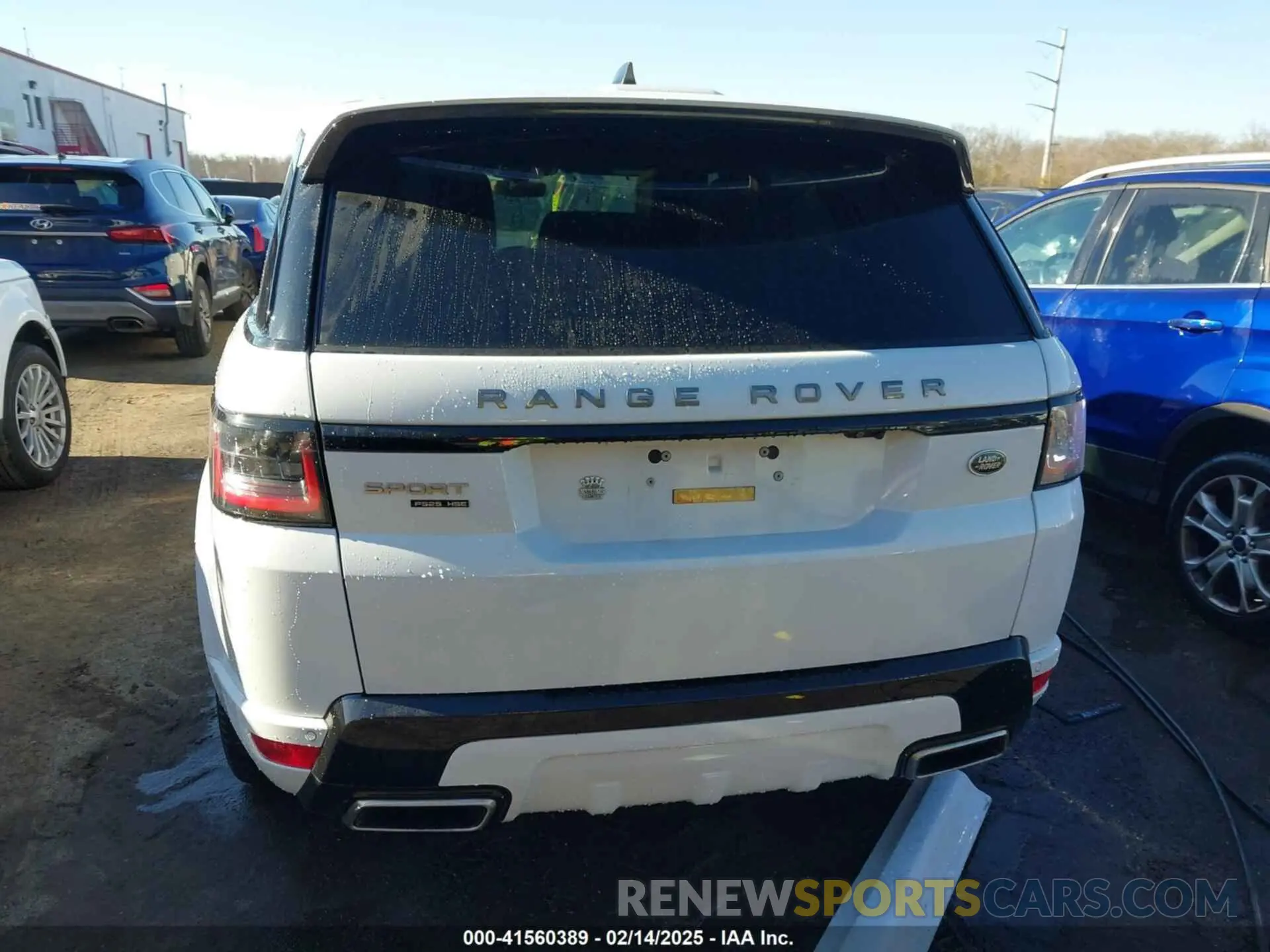 16 fotografías del automóvil dañado SALWR2SE4MA768271 LAND ROVER RANGE ROVER SPORT 2021