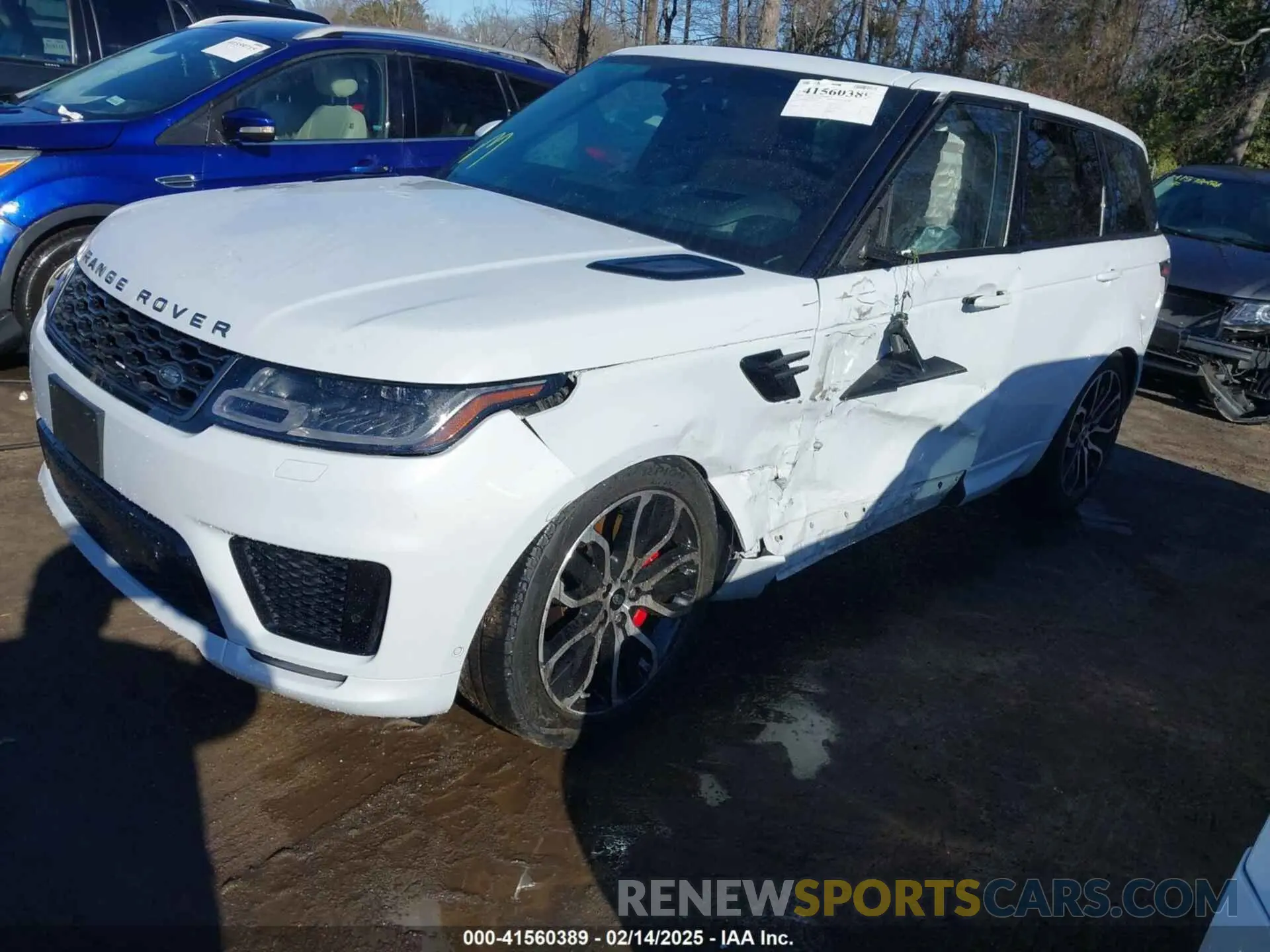 2 fotografías del automóvil dañado SALWR2SE4MA768271 LAND ROVER RANGE ROVER SPORT 2021