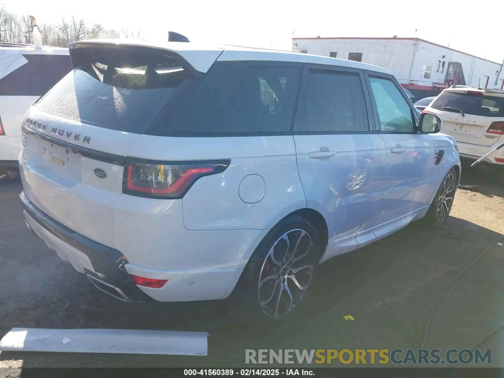 4 fotografías del automóvil dañado SALWR2SE4MA768271 LAND ROVER RANGE ROVER SPORT 2021