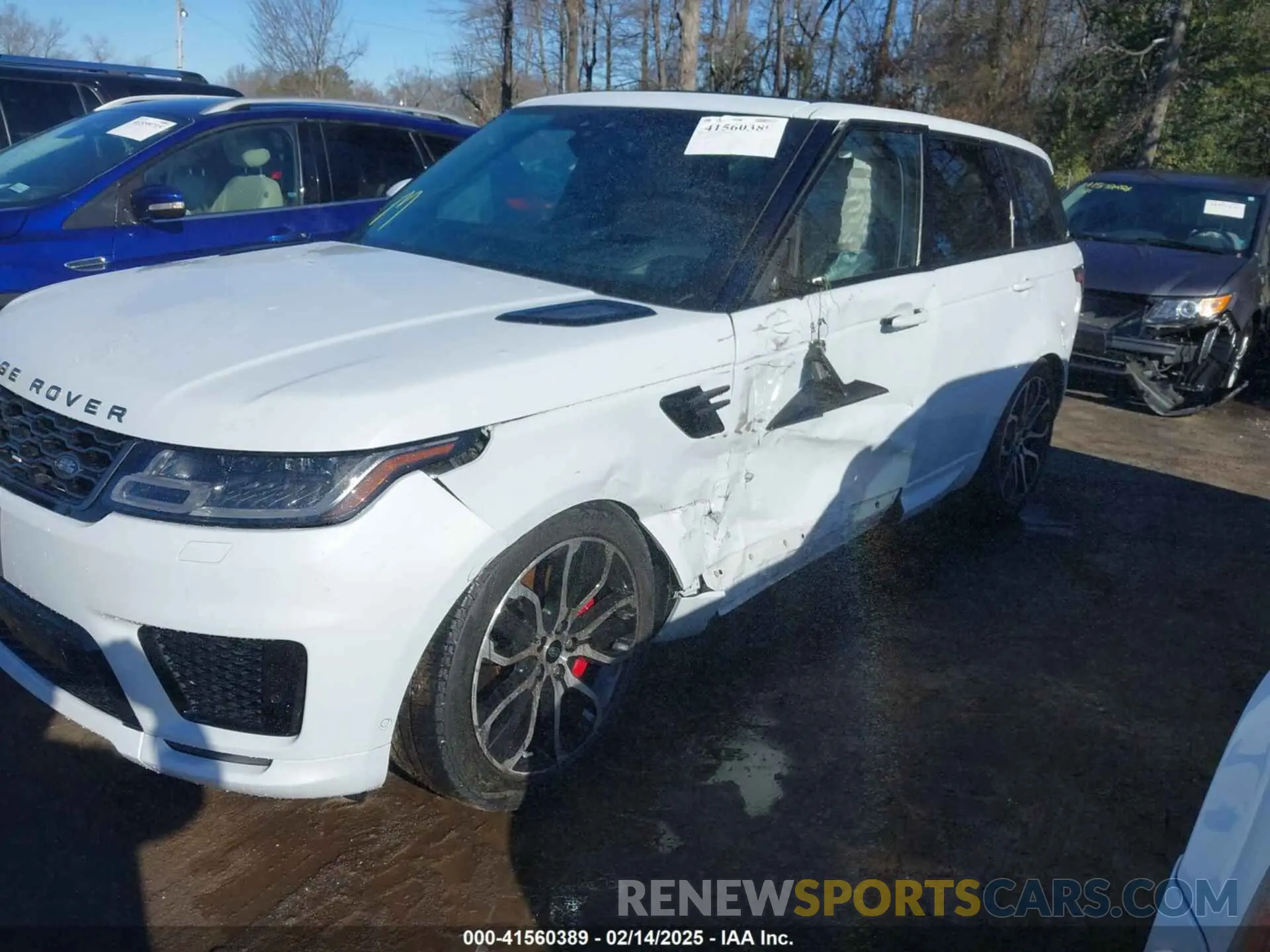 6 fotografías del automóvil dañado SALWR2SE4MA768271 LAND ROVER RANGE ROVER SPORT 2021