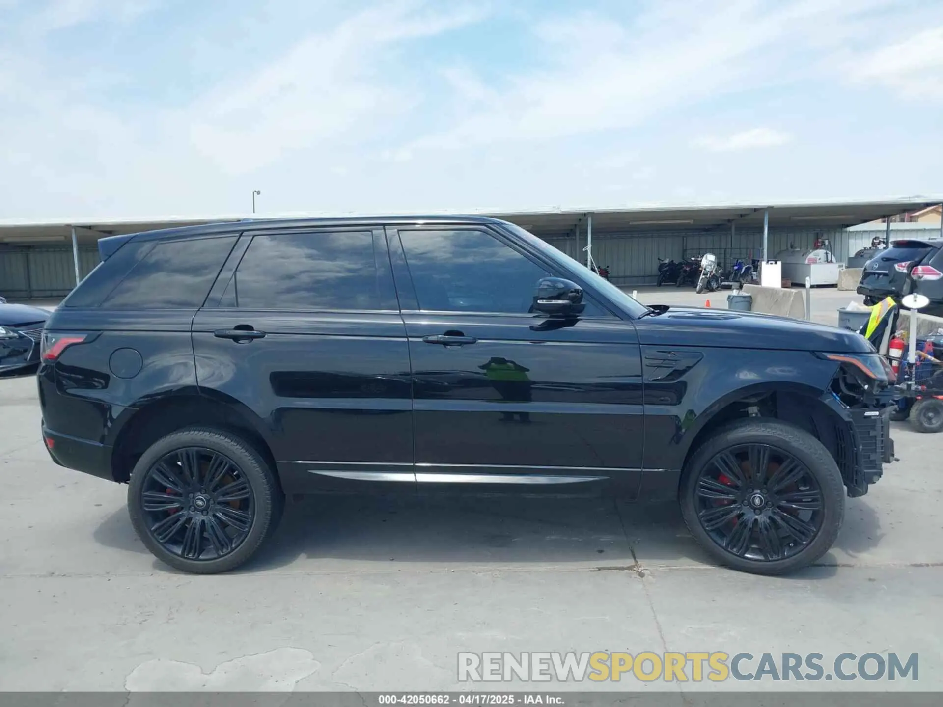 14 fotografías del automóvil dañado SALWR2SE8MA750470 LAND ROVER RANGE ROVER SPORT 2021